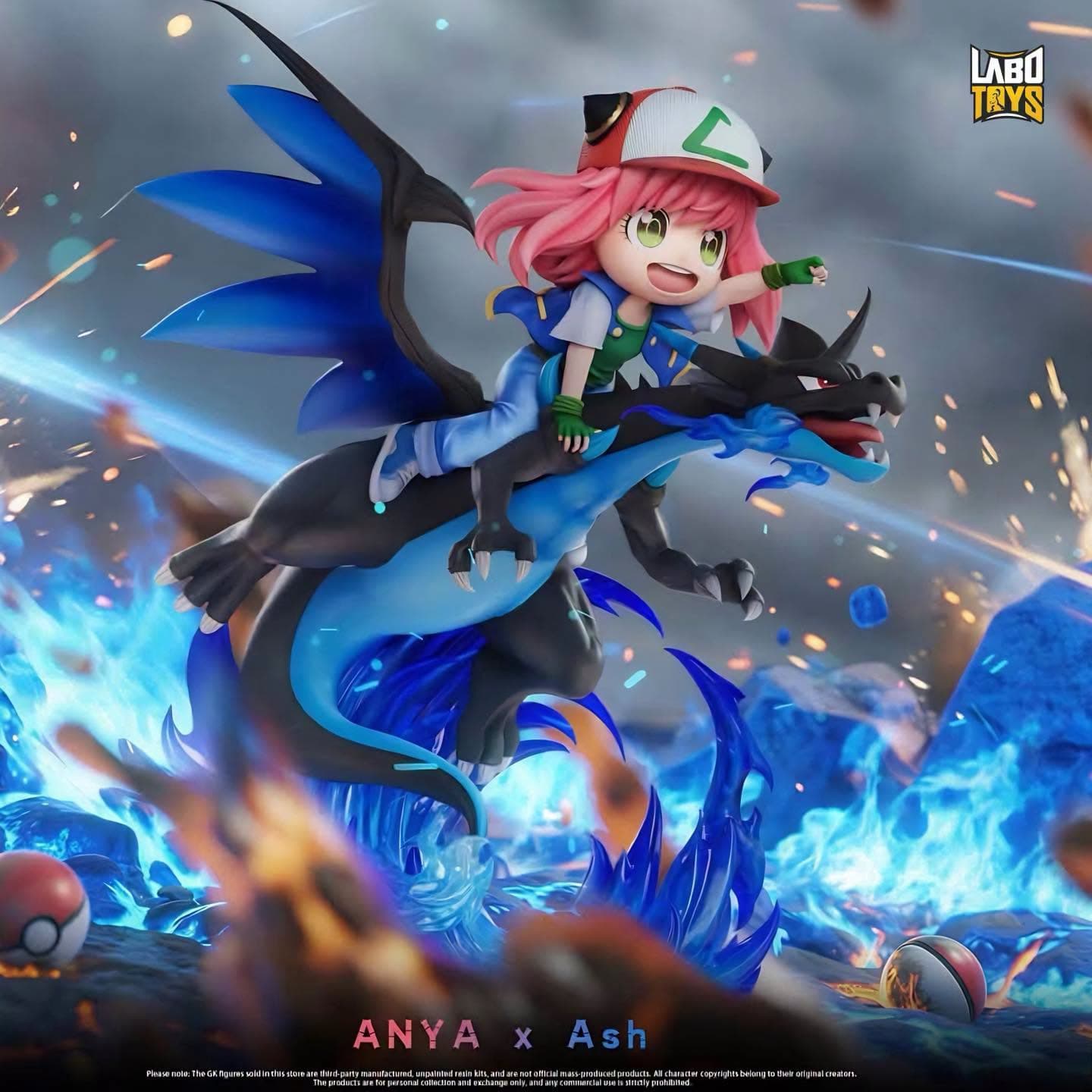 Ania Trainer Series Part 1: Mega Charizard X