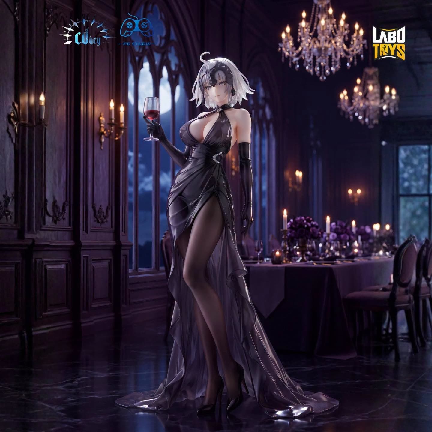 Evening Gown Collection – Black Jeanne d’Arc | Cdkey × PG Studio