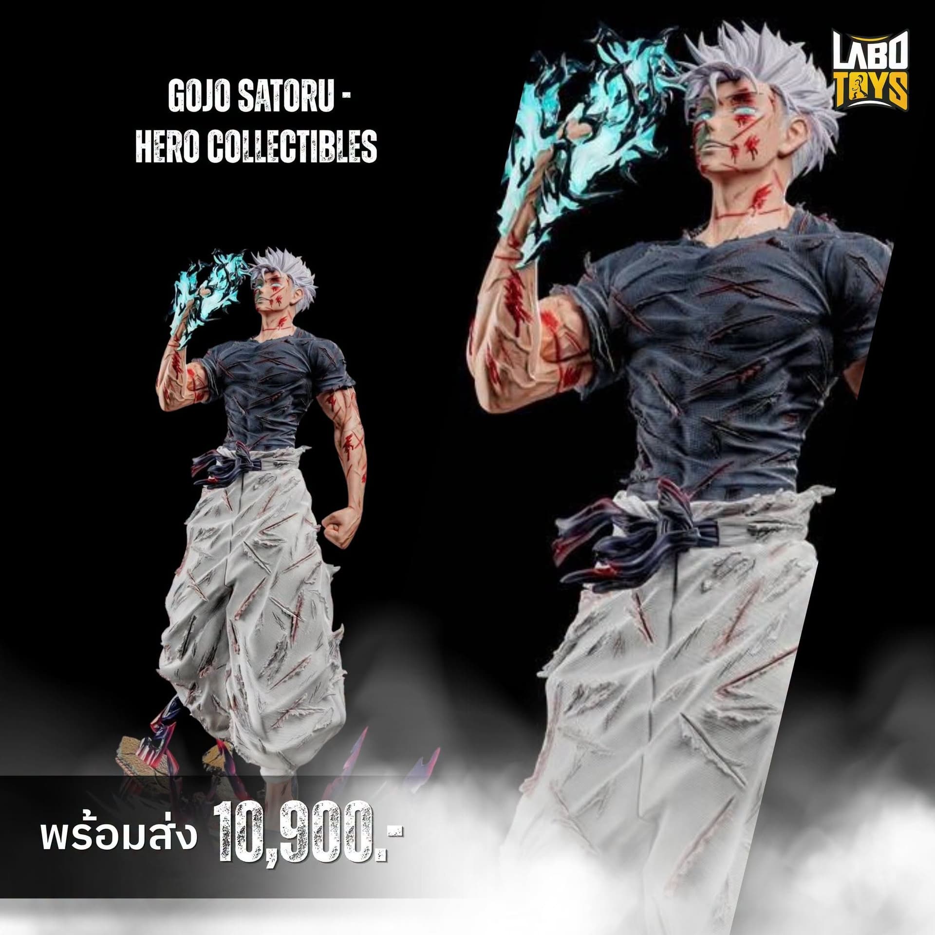 Battle Damaged Satoru Gojo – Jujutsu Kaisen by Heroe Collectibles Studio