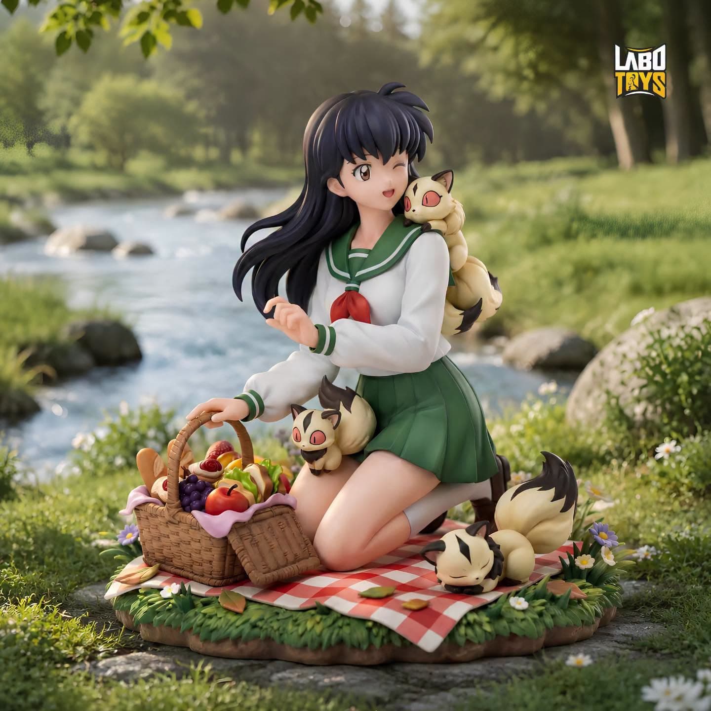 Kagome Higurashi × Kirara 30th Anniversary 1/6 Scale | InuYasha By LS – Lixia Story Studio