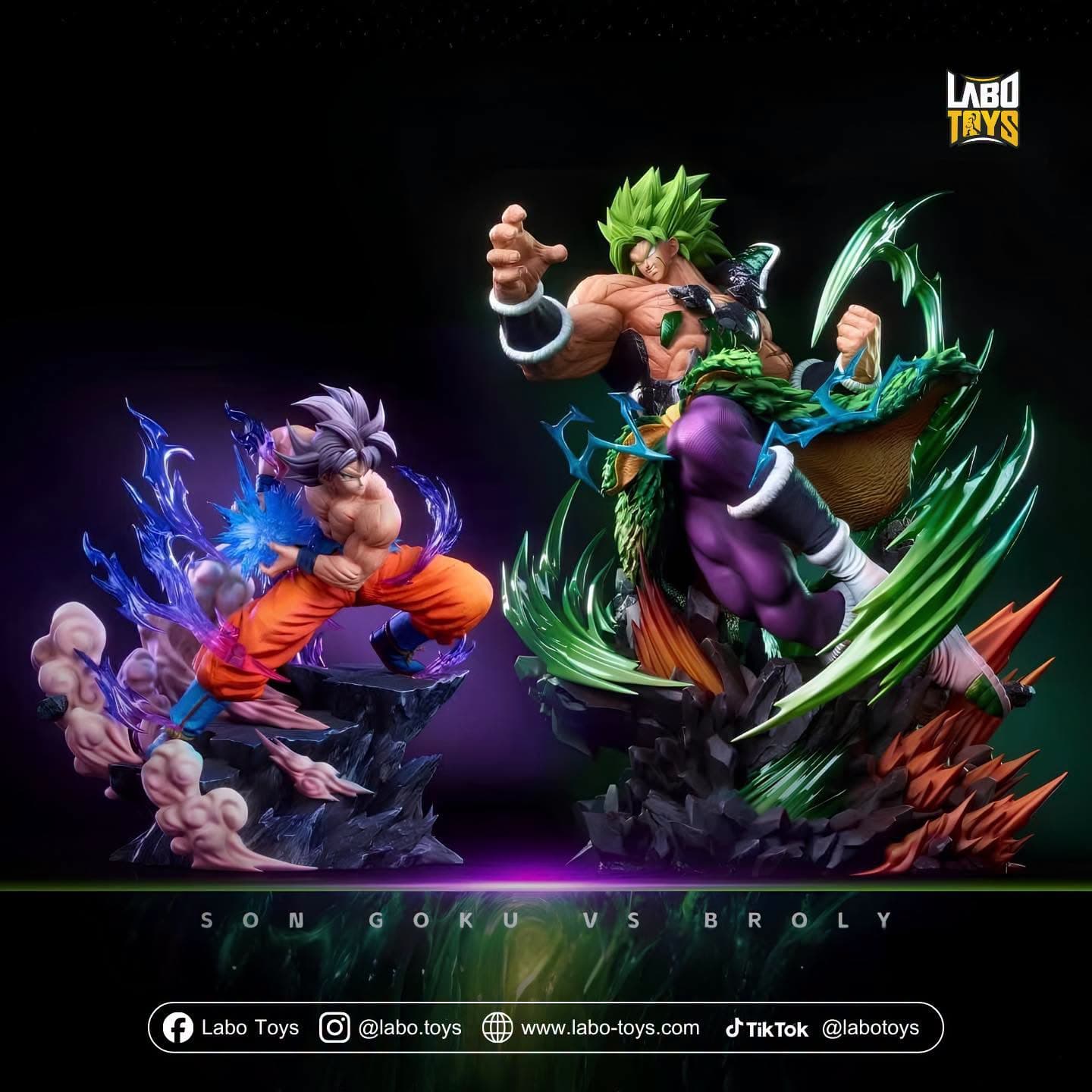 Goku Ultra Instinct / Broly | Dragon Ball | Sai Jiang Studio