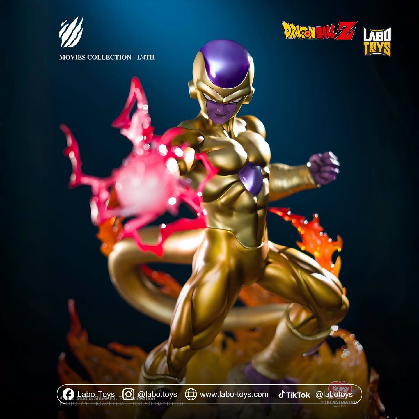 Golden Frieza 1/4 | Dragon Ball Z | Tsume Art (Licensed)