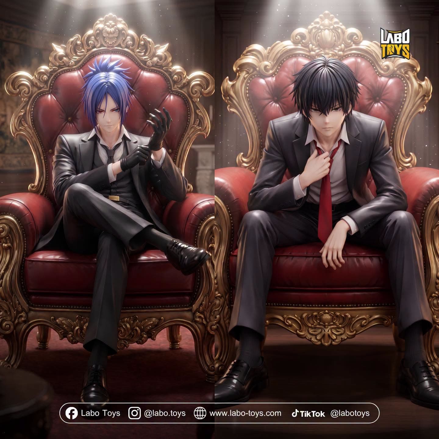 Rokudo Mukuro & Hibari Kyoya | Katekyo Hitman Reborn! (Throne of Floating Light Series) | Floating Light Studio
