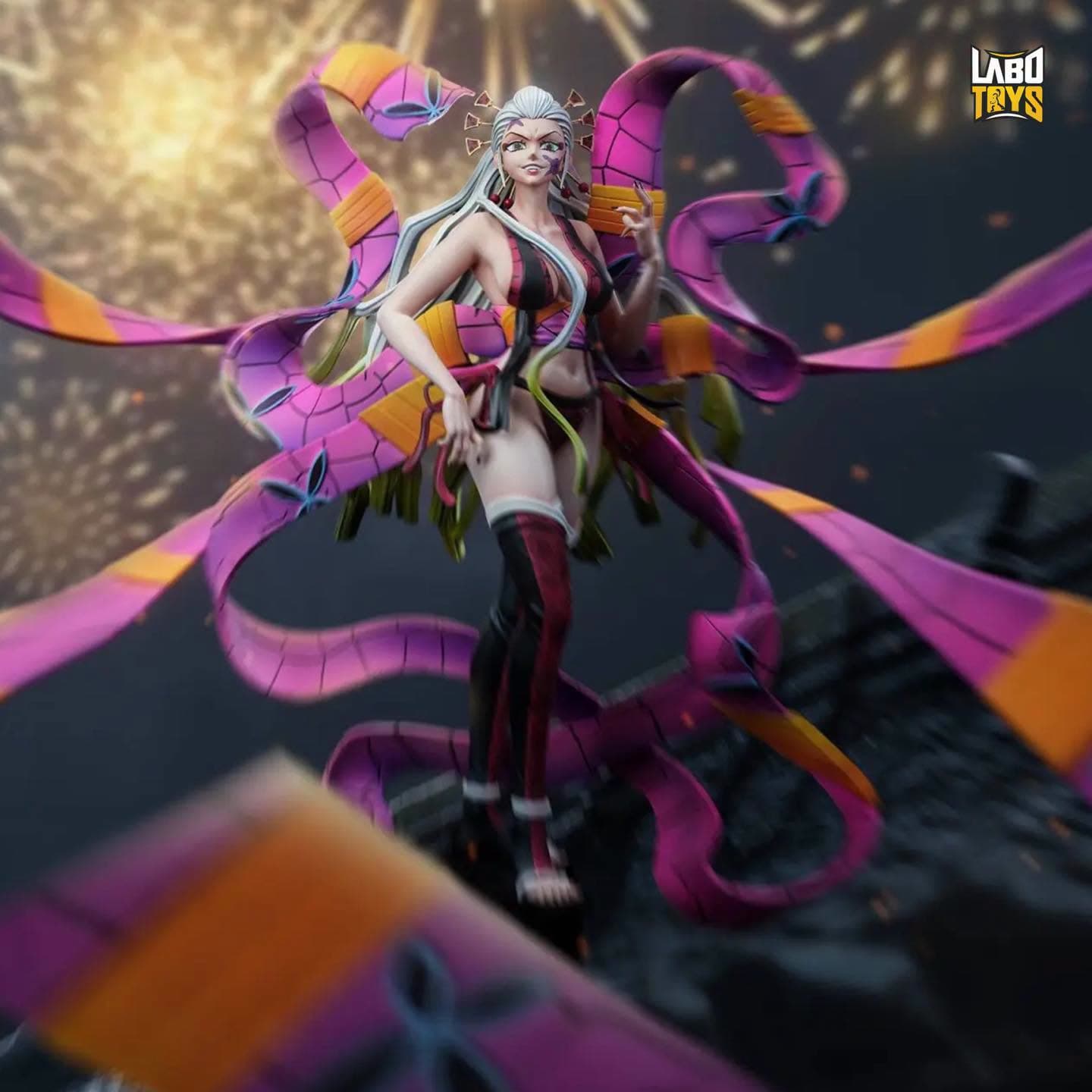Daki | Demon Slayer (Upper Moon Series) | Three Percent Studio