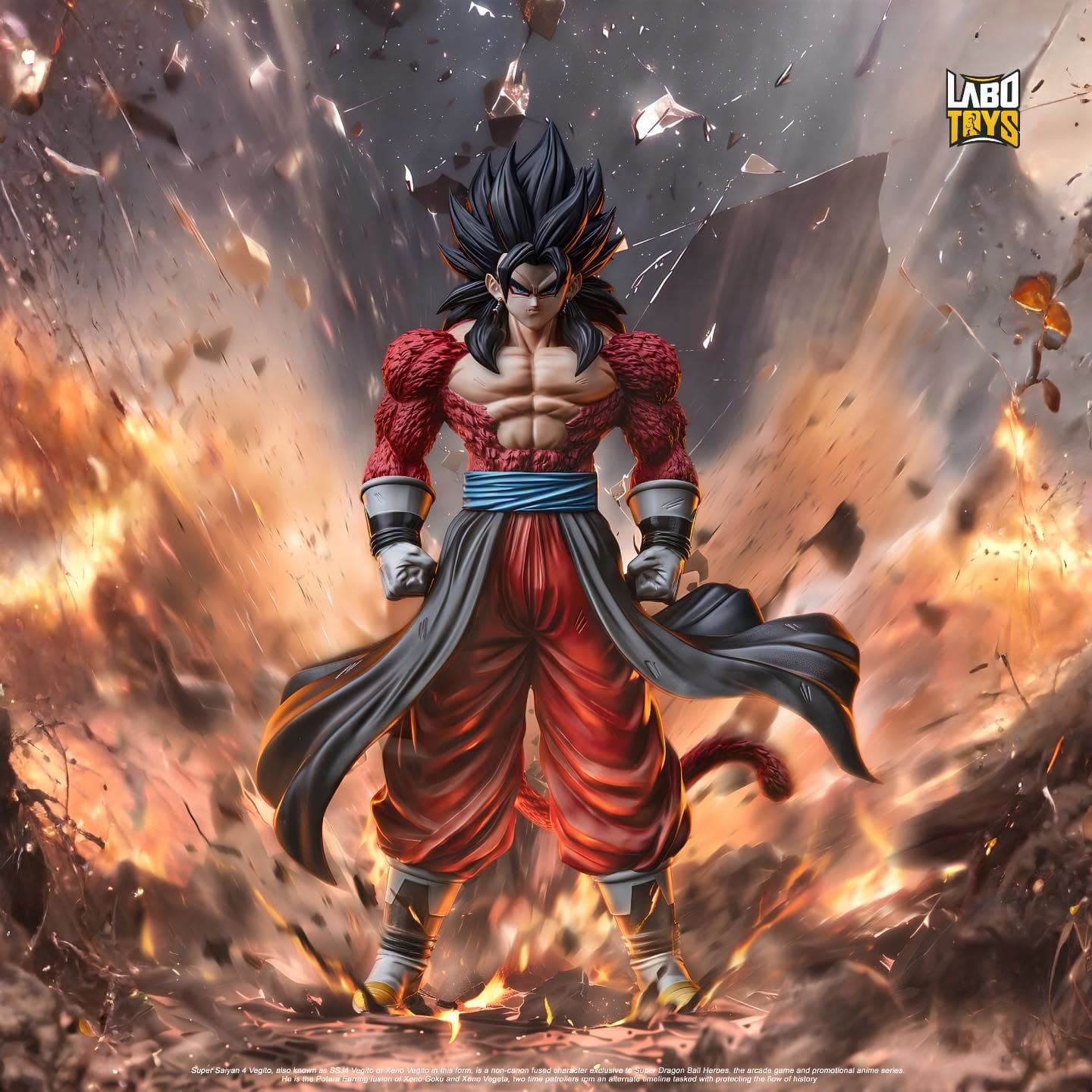 SSJ4 Vegito | Dragon Ball | By LP STUDIO