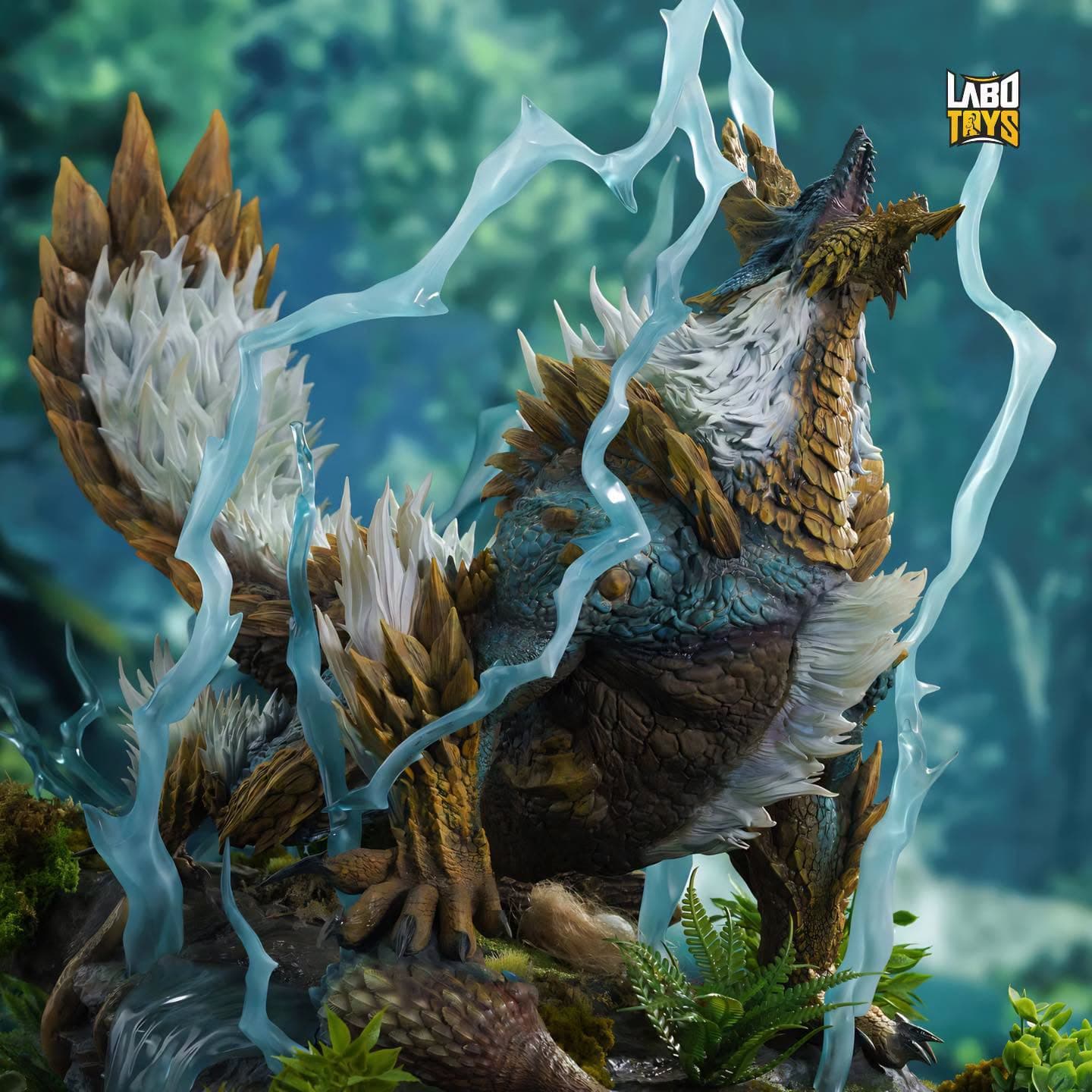 Zinogre / Stygian Zinogre / Thunderlord Zinogre | Monster Hunter | By Roaring Wild Studio