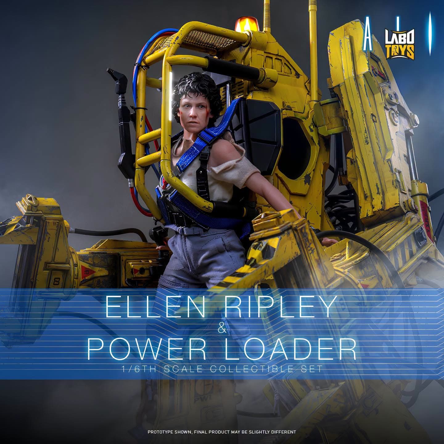 Aliens Ellen Ripley & Power Loader 1ป/6 Collectible Set By Hot Toys (Licensed)