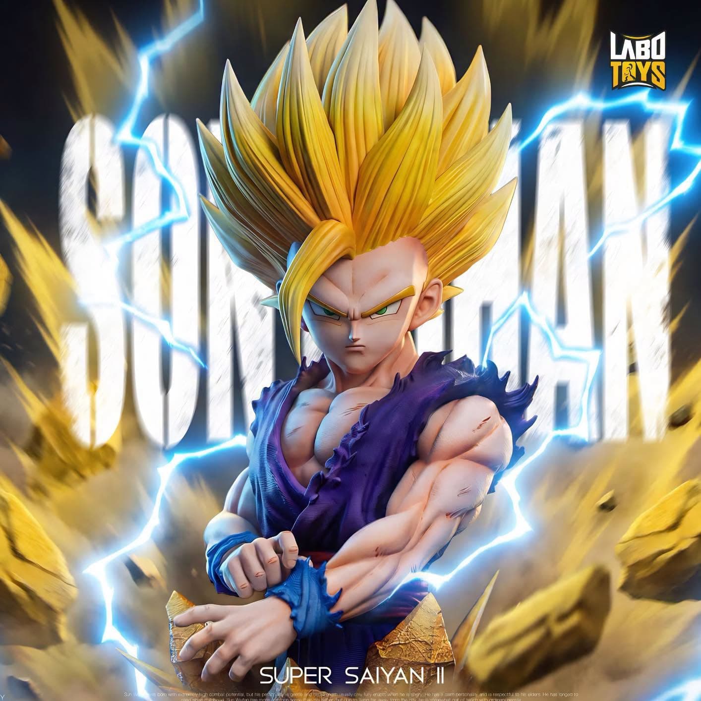 Bust Gohan – Dragon Ball By Kame Kame Cloud Studio