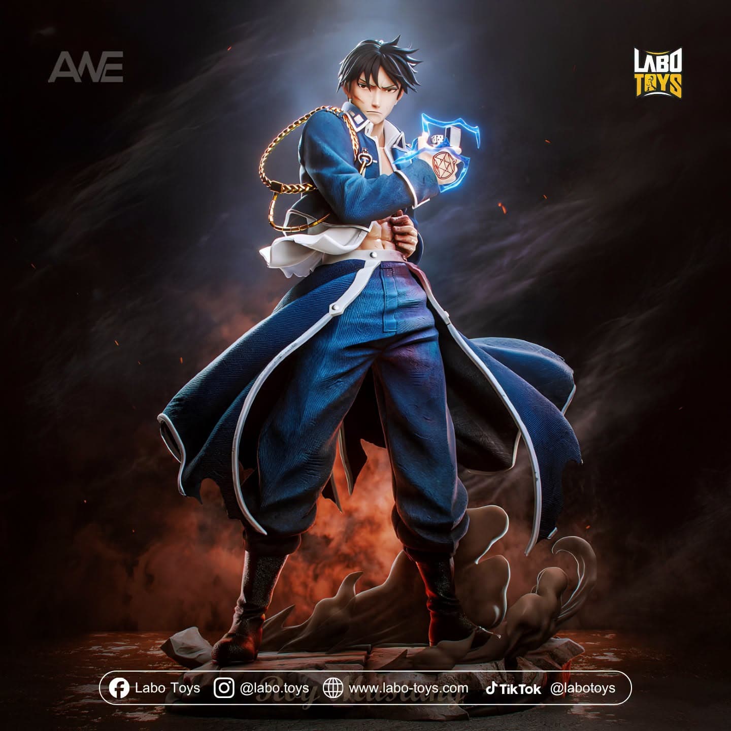 Roy Mustang | Fullmetal Alchemist | ANE Studio