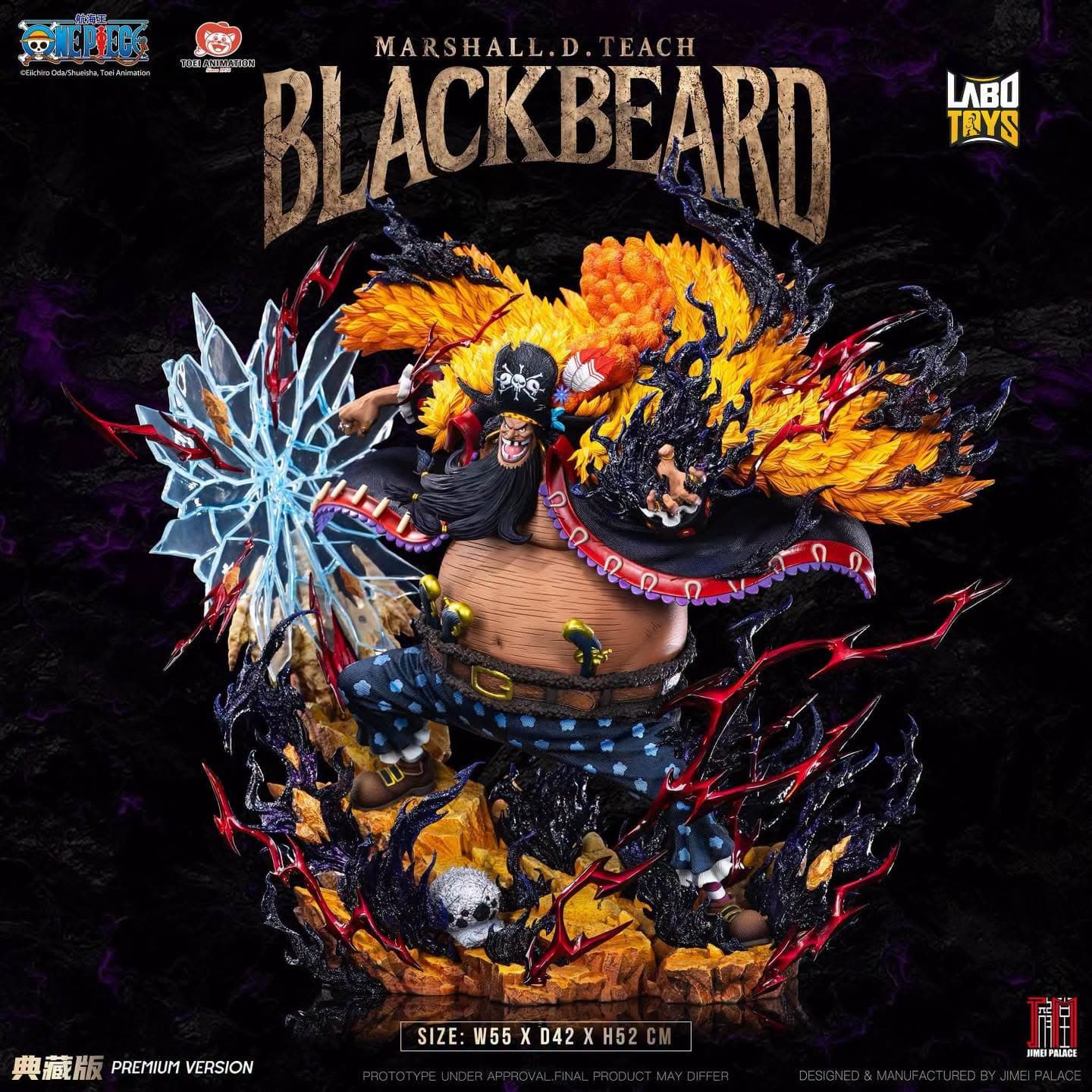 Blackbeard Legendary Series | One Piece By Jimei Palace (Licensed)