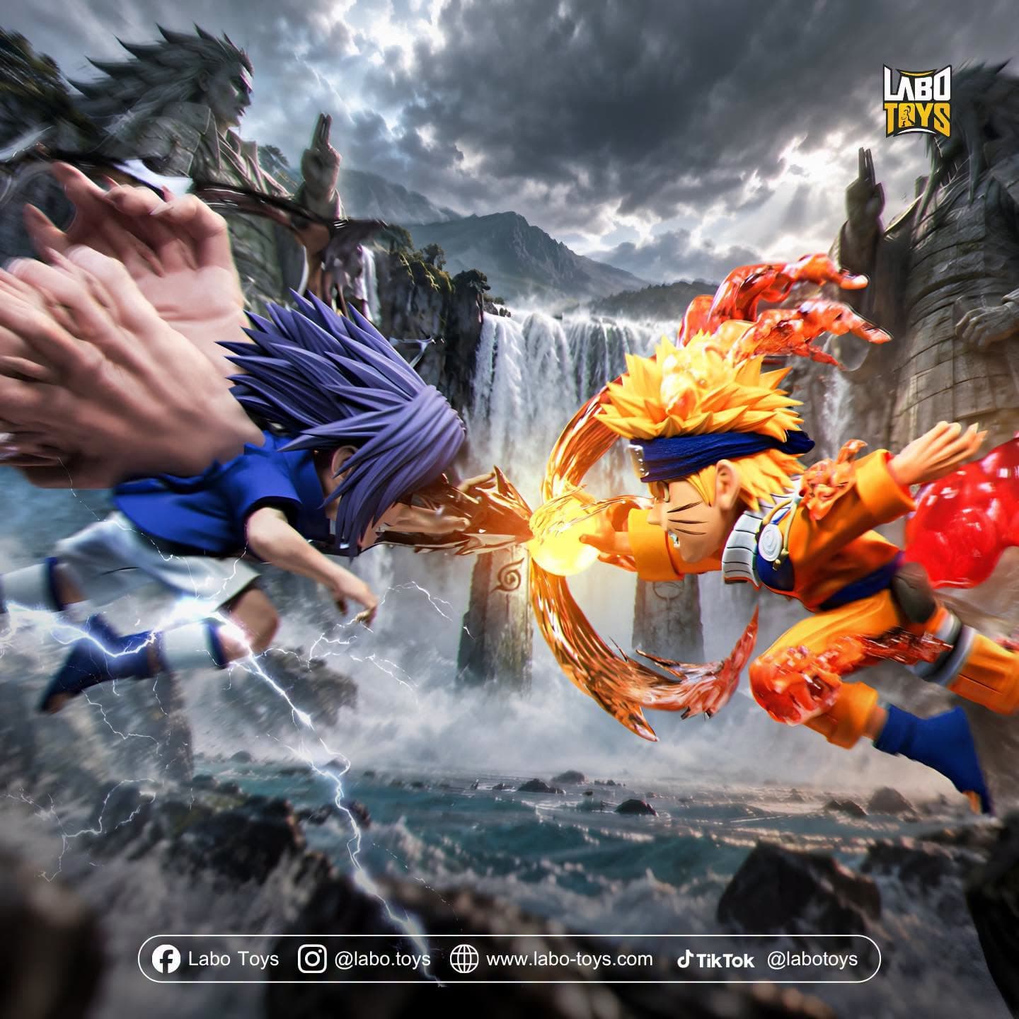 Sasuke VS Naruto | Naruto | ZZZ Studio