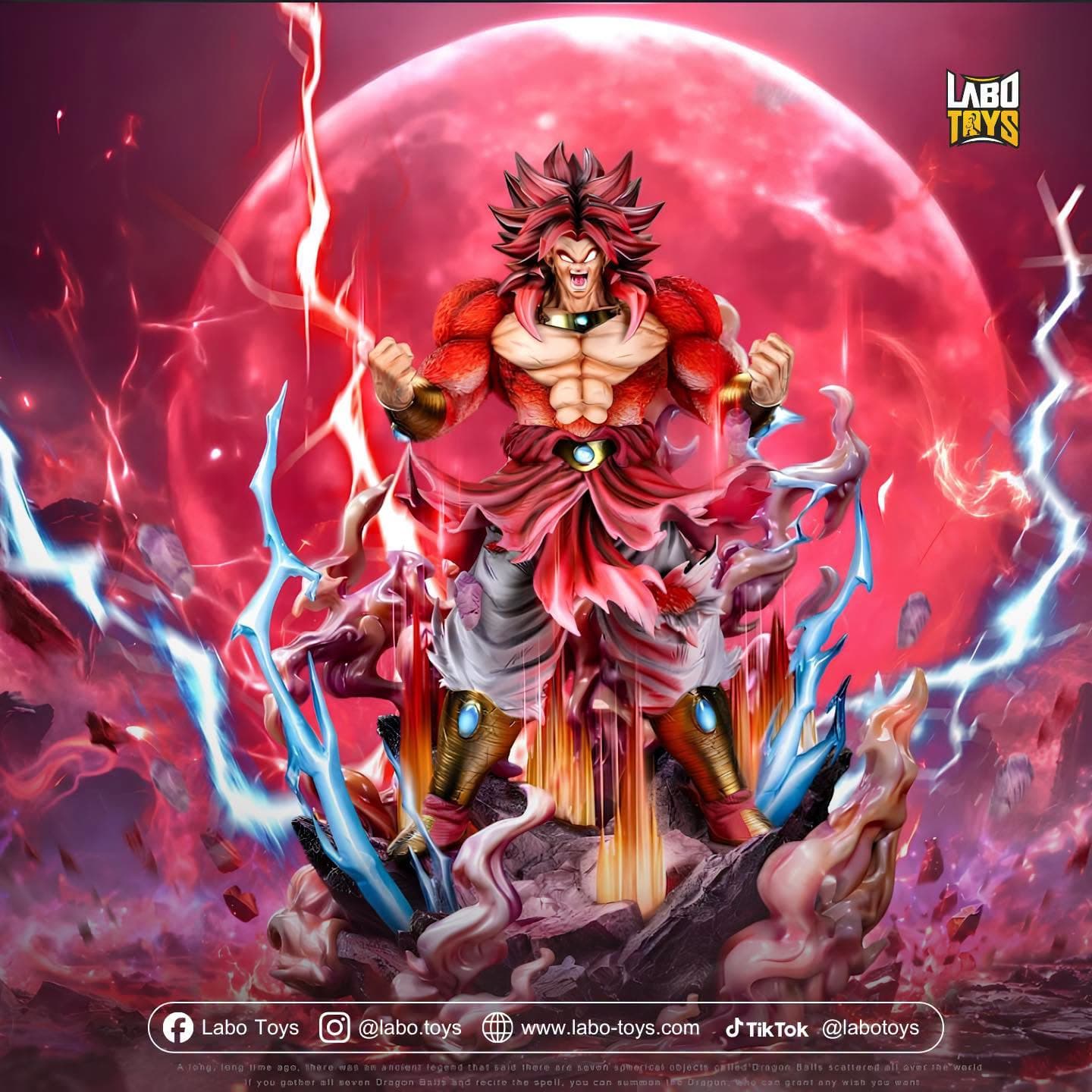 Super Saiyan 4 Broly | Dragon Ball | Yan Gui Studio