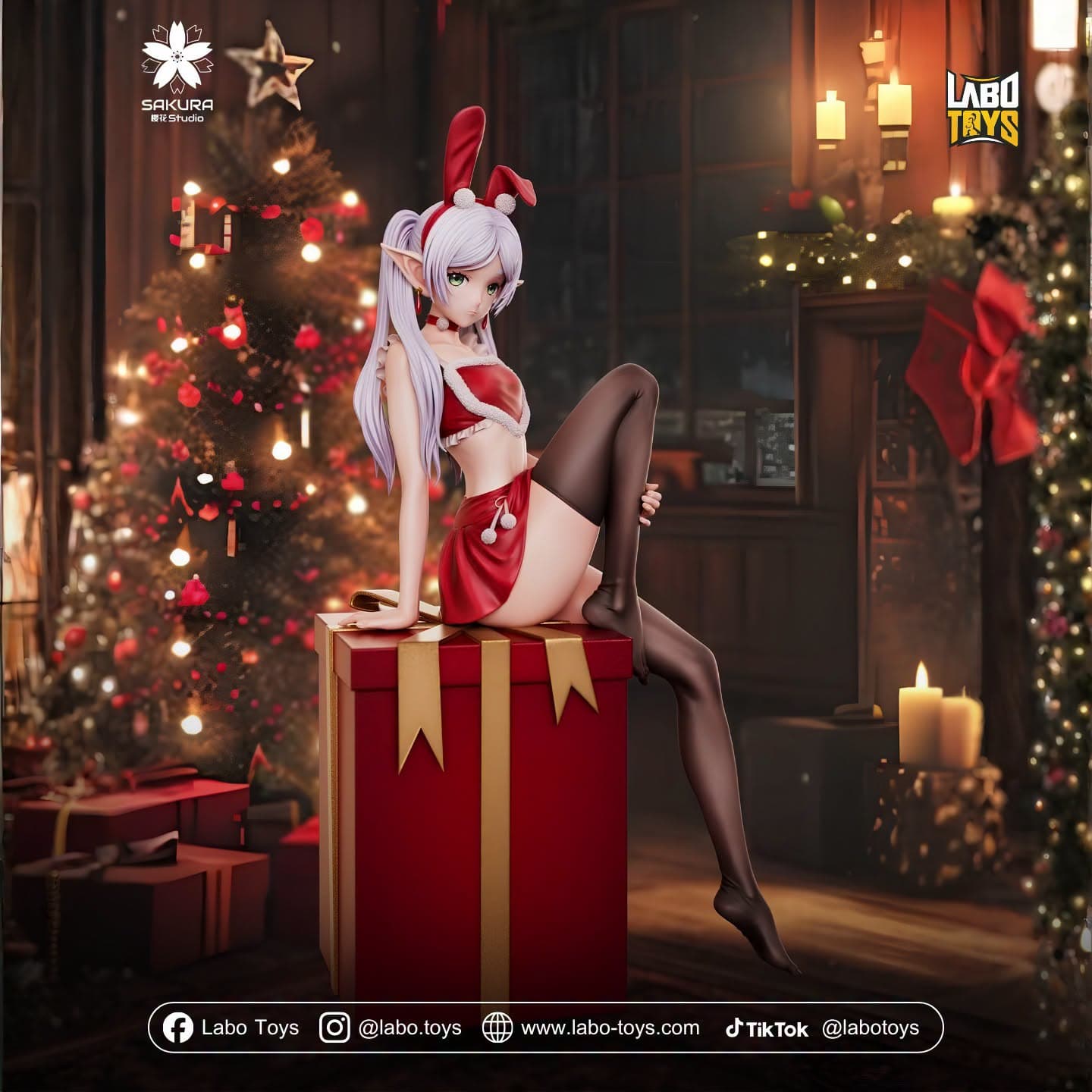 Frieren Christmas Ver. | Frieren: Beyond Journey's End | By SAKURA Studio