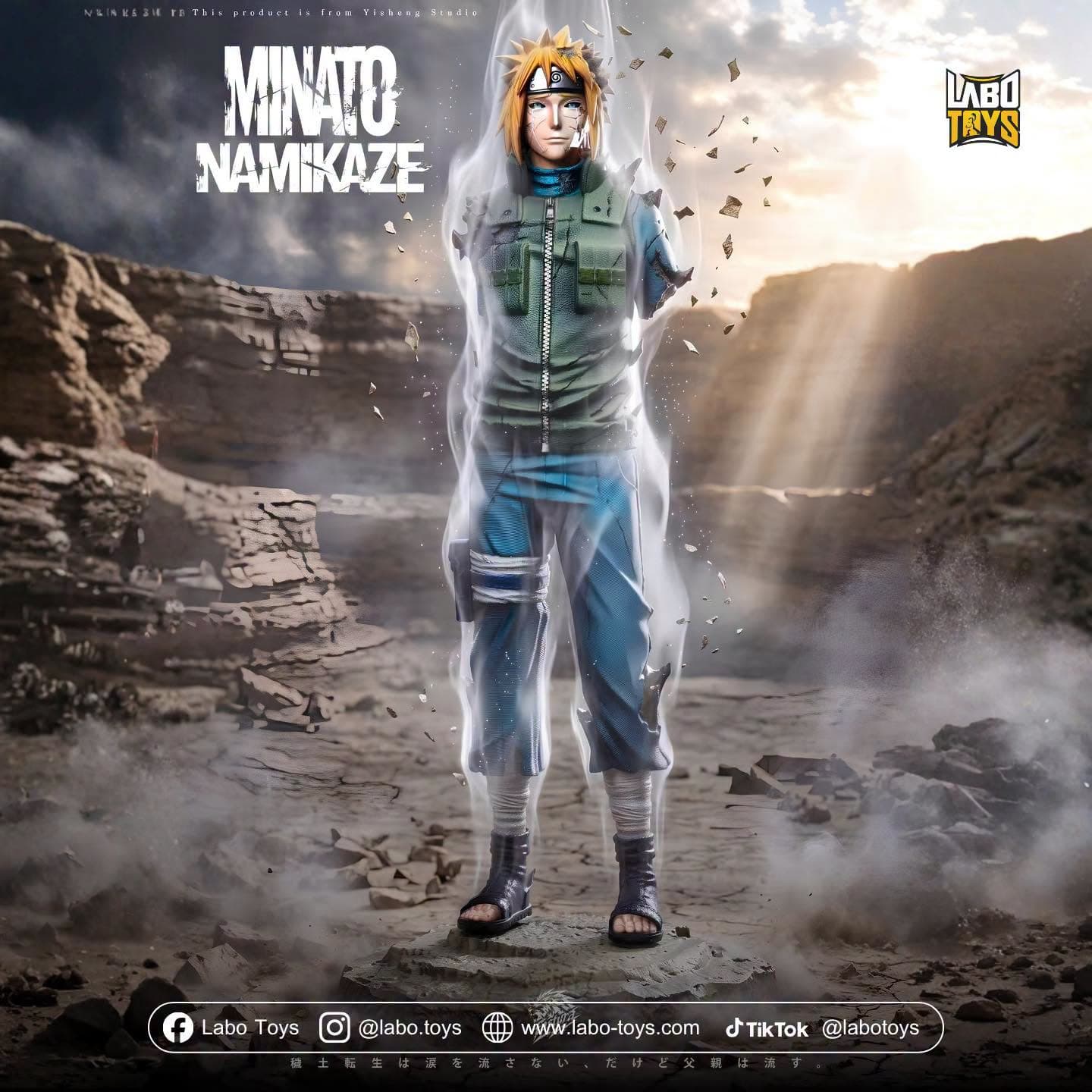 Namikaze Minato - The Crying Father | By Yisheng Studio