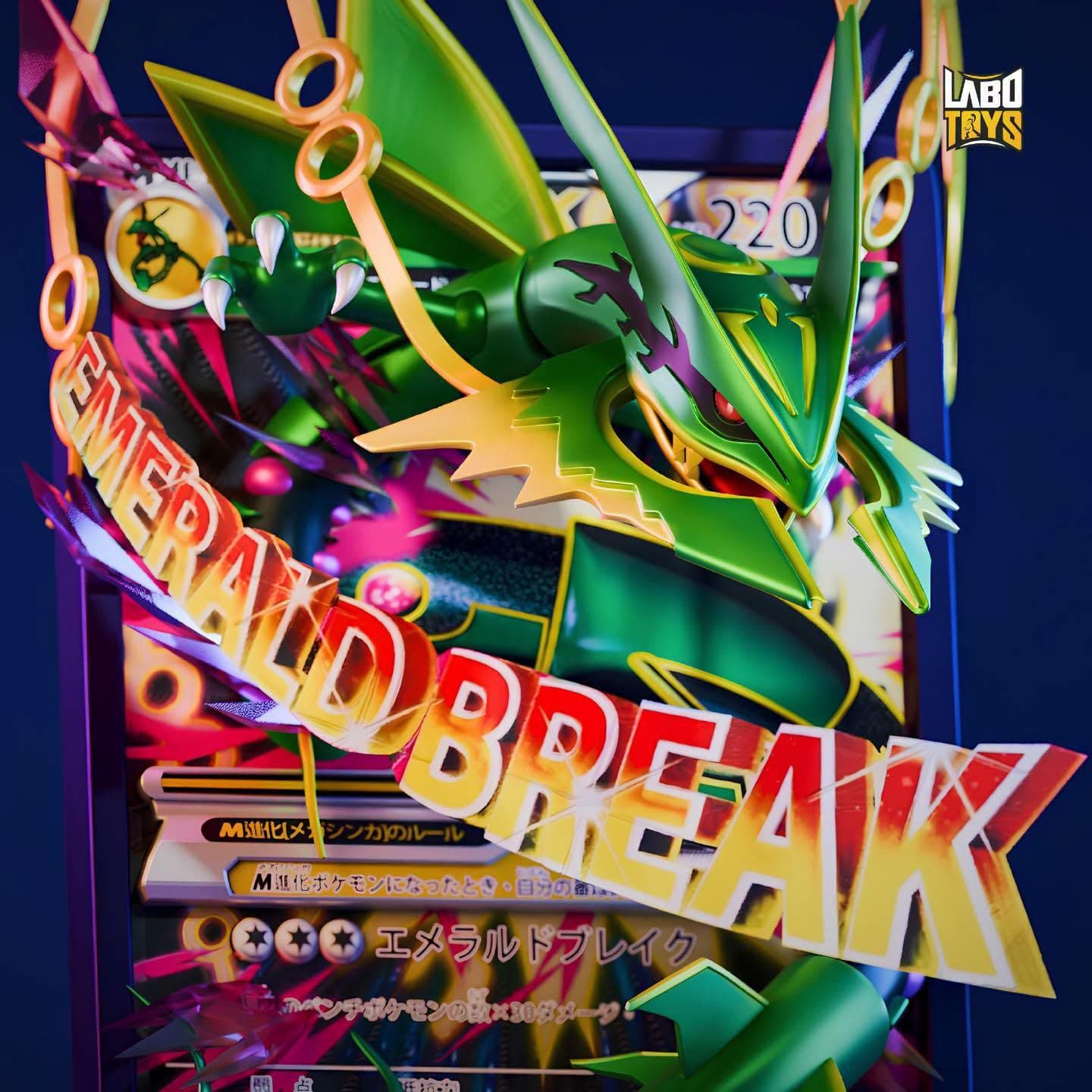 M Rayquaza EX | Pokémon | GEISHA Studio