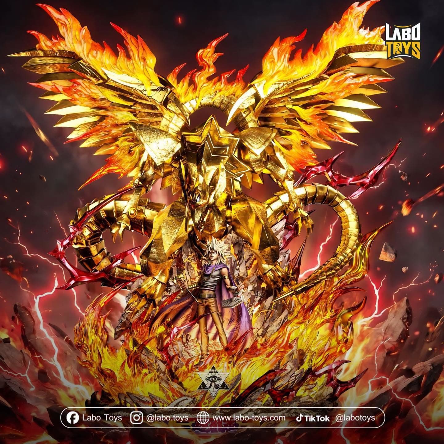 Marik & The Winged Dragon of Ra | Yu-Gi-Oh! | Deadman Studio