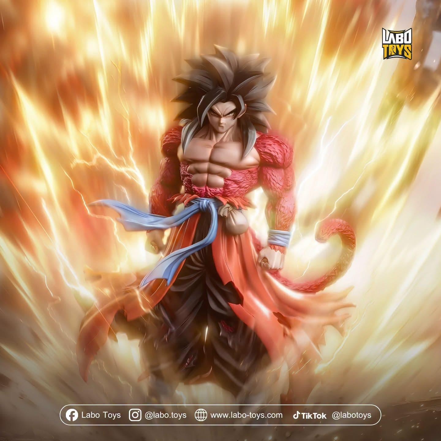 Son Goku SSJ4 | Dragon Ball | ZY Studio