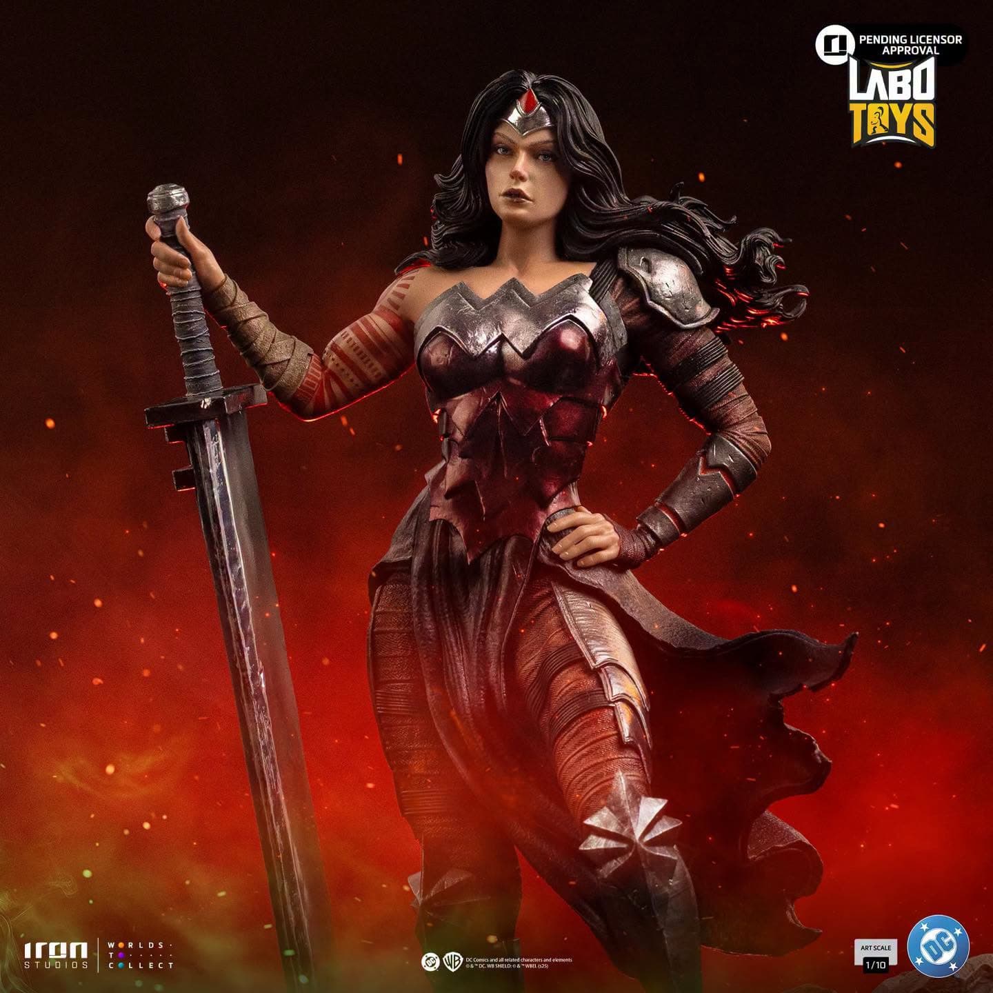 Wonder Woman Absolute Art Scale 1/10 (DC Comics) By Iron Studios