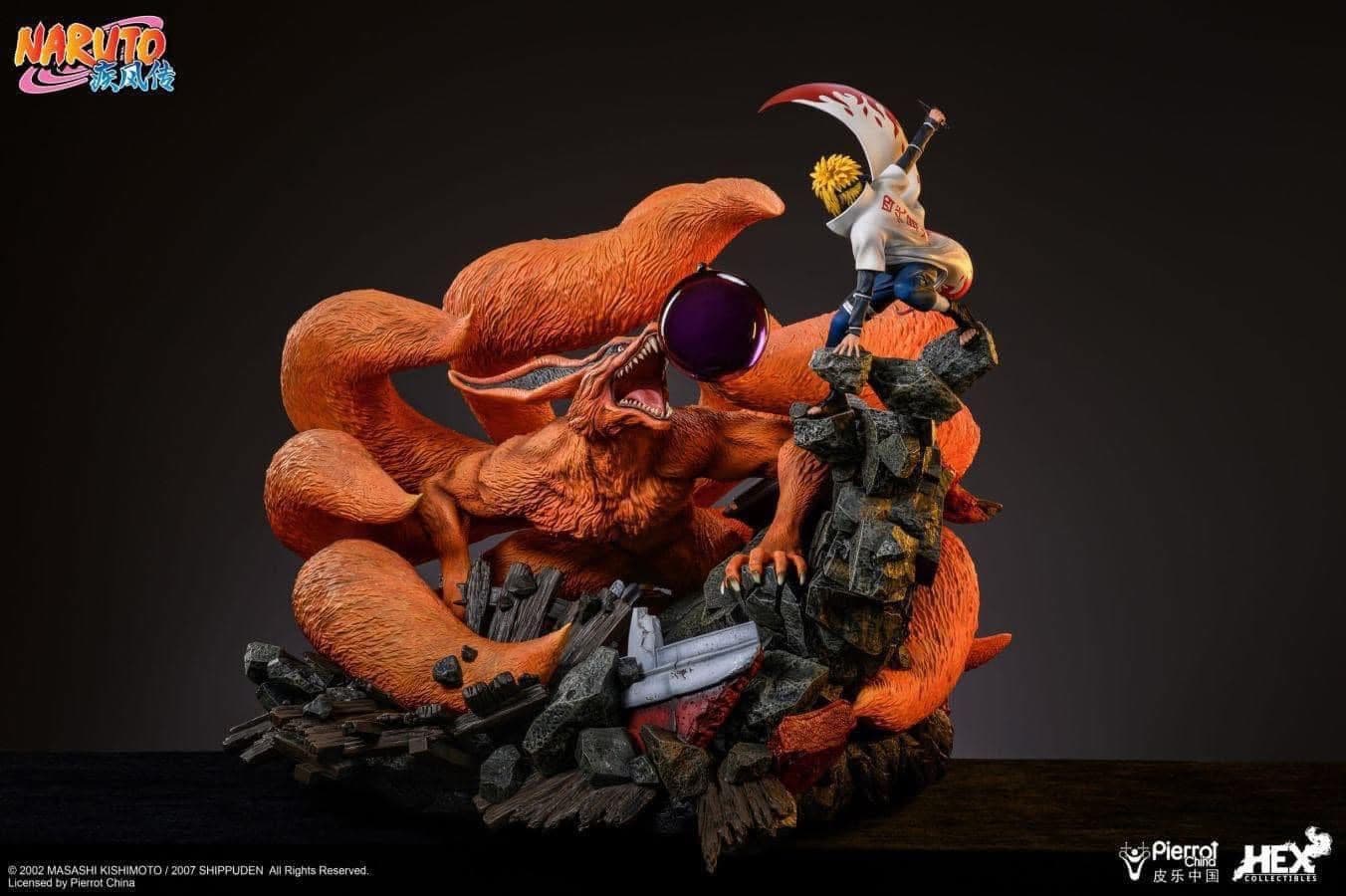 Minato Namikaze VS Kurama Battle of Destiny – Naruto by HEX Collectibles