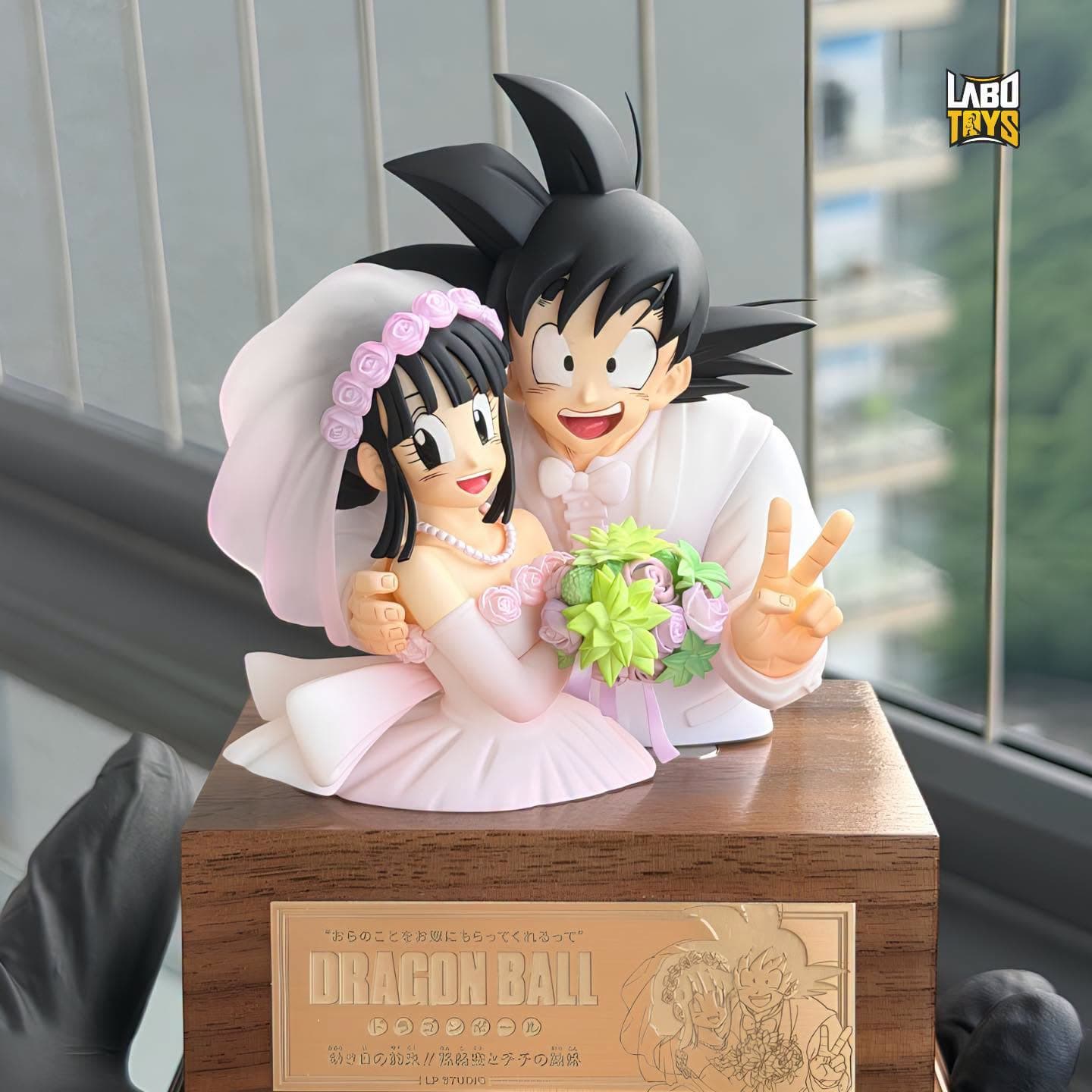 Goku & Chi-Chi Wedding Bust | Dragon Ball | By LP Studio