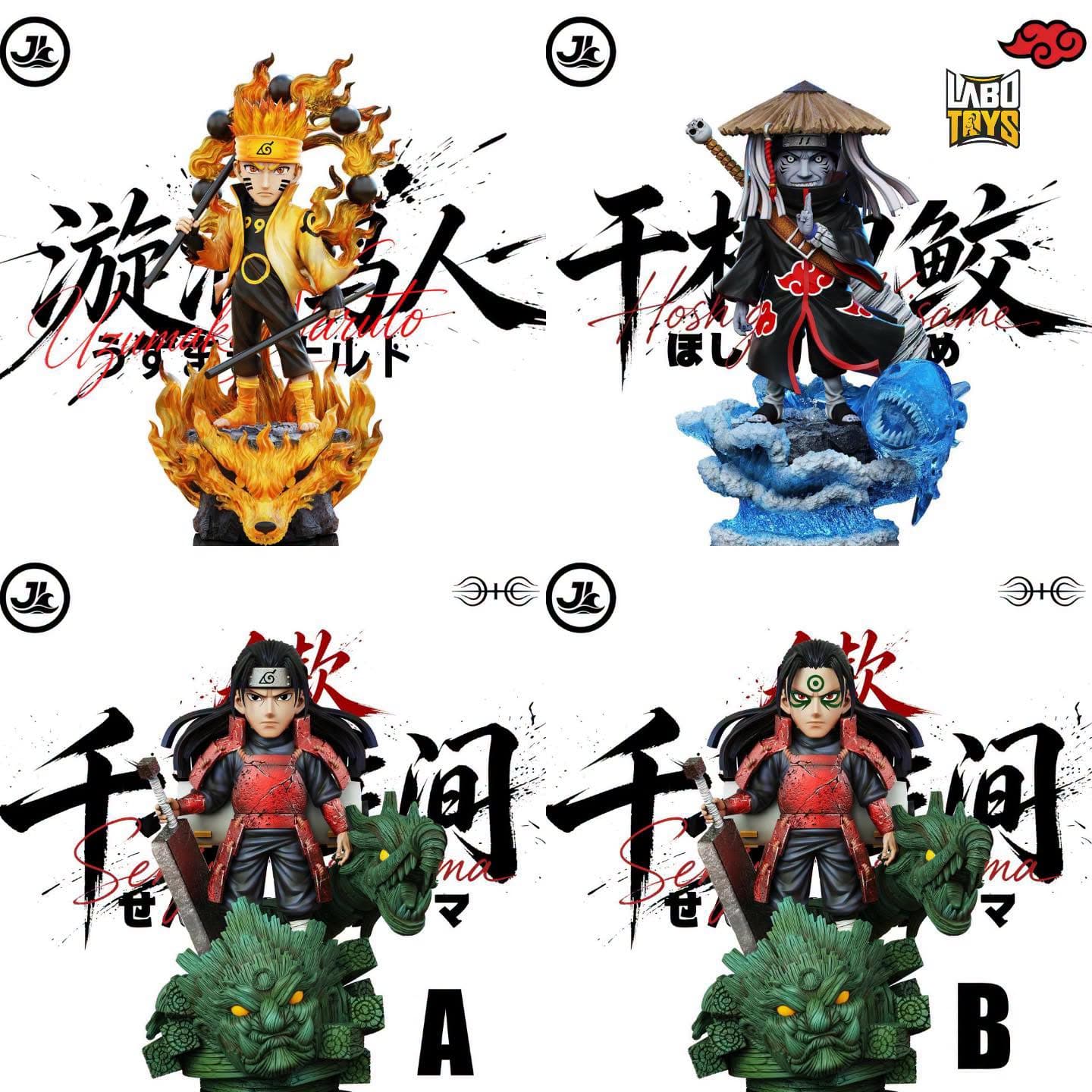 Kisame / HASHIRAMA / Naruto Six Paths Sage Mode / Sasuke Uchiha | Naruto | By JL Studio