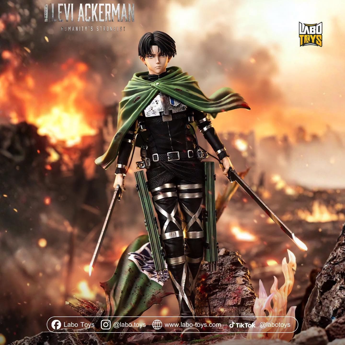 Levi Ackerman | Attack on Titan | Go Figure Studio