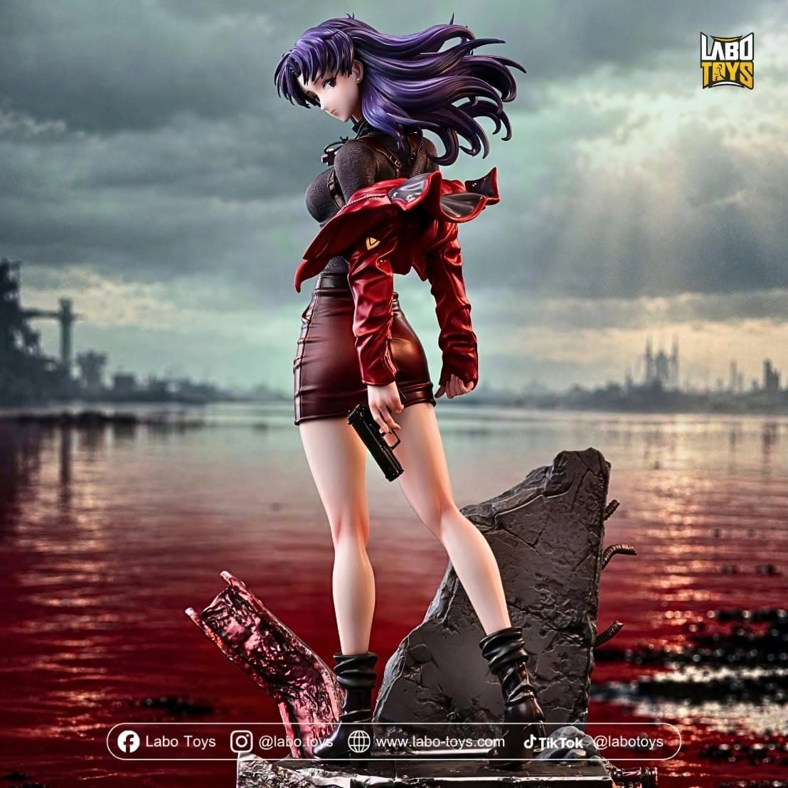 Misato Katsuragi | Neon Genesis Evangelion | By QuietArt Studio