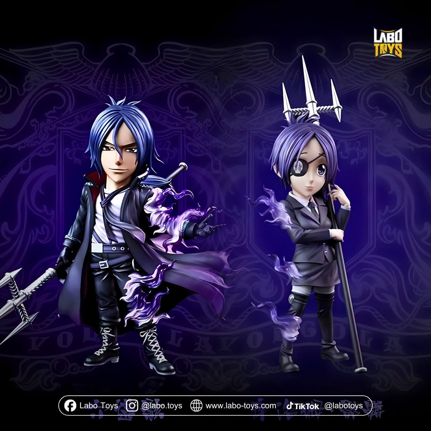 Chrome Dokuro & Mukuro Rokudo | Katekyo Hitman Reborn | By DD Studio
