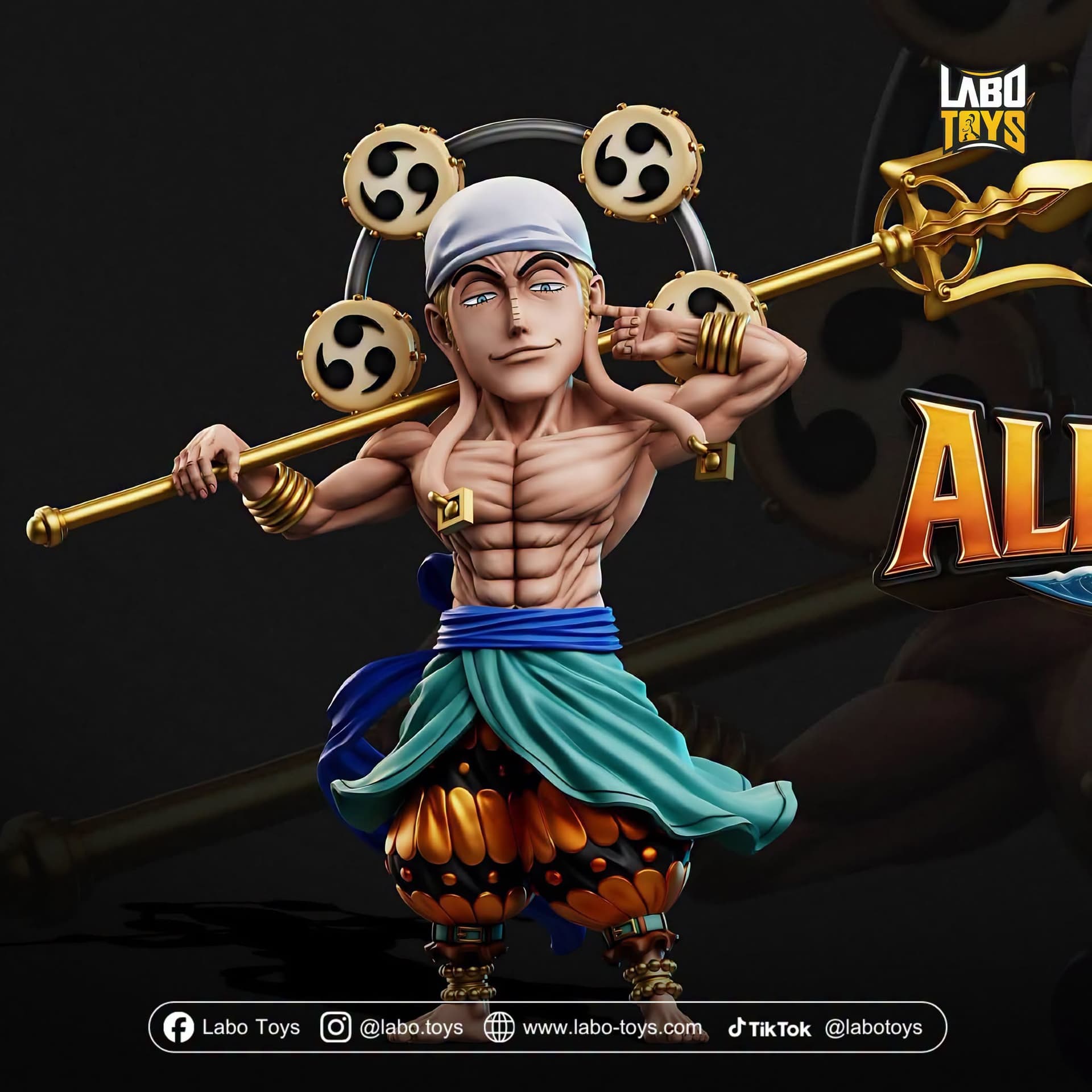 God Enel | One Piece | By All Blue Studio