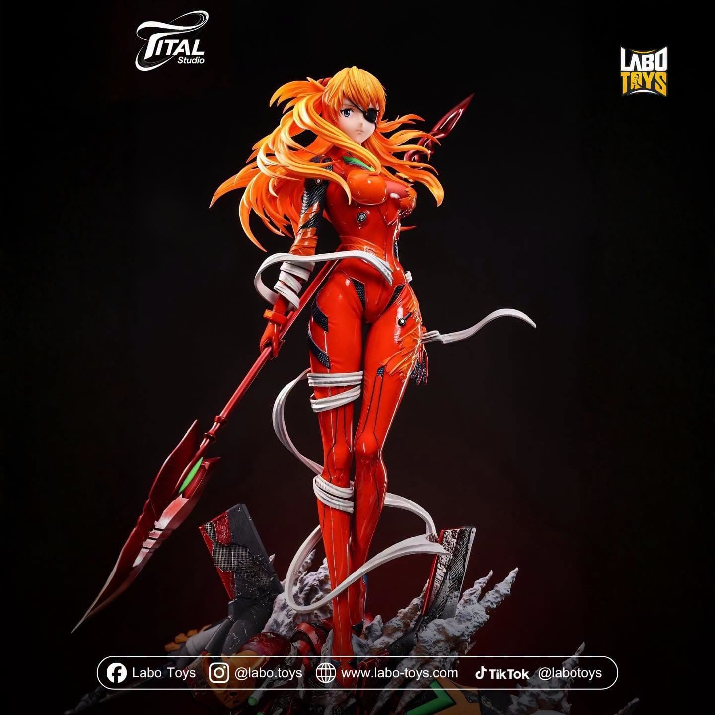 Asuka Langley Soryu | Neon Genesis Evangelion | 1/4 Statue | By TITAL STUDIO