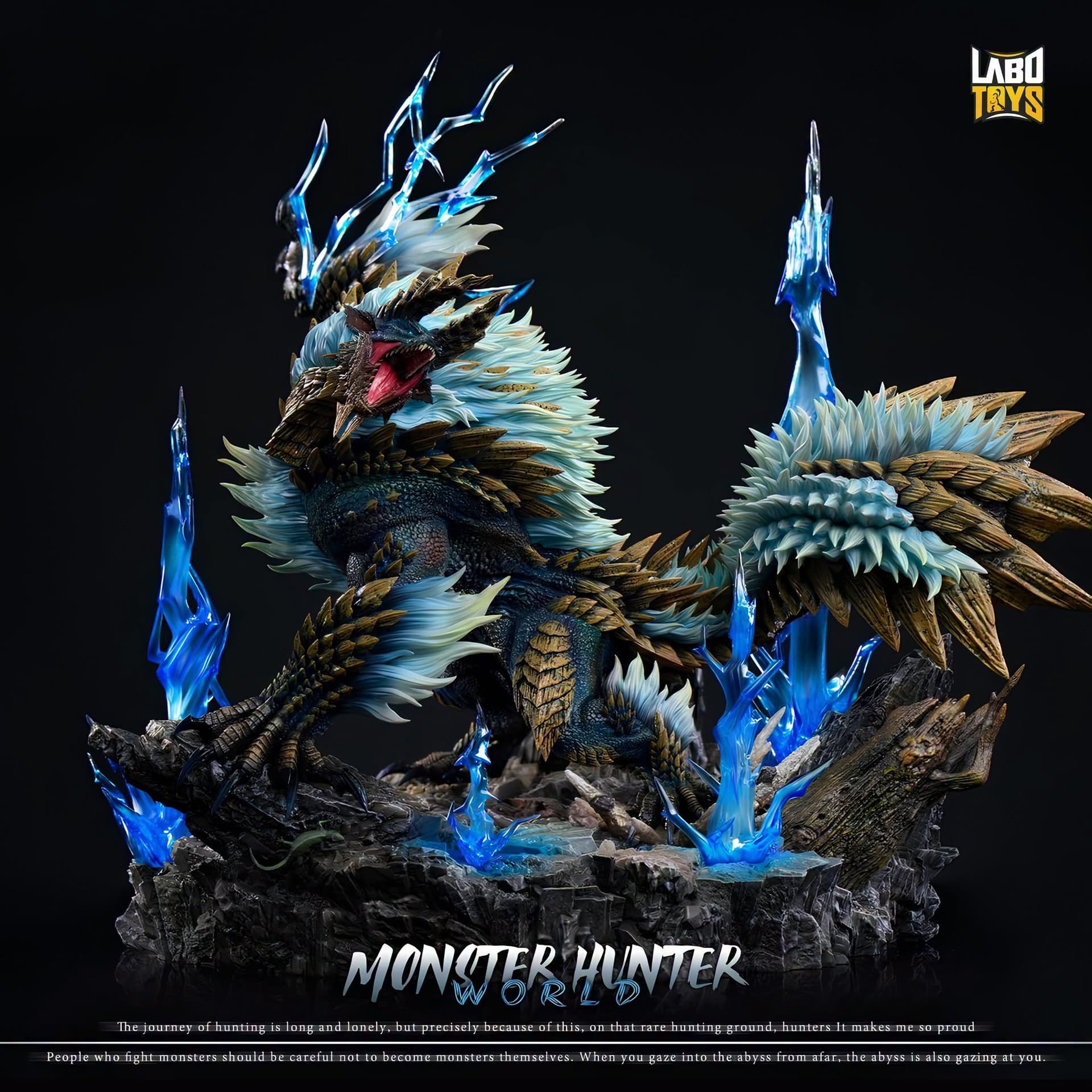 Zinogre / Stygian Zinogre / Thunderlord Zinogre’ – Monster Hunter By Dragon Realm Studio —