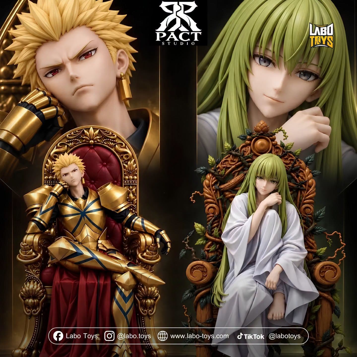 Gilgamesh & Enkidu | Fate/strange Fake | By PACT Studio