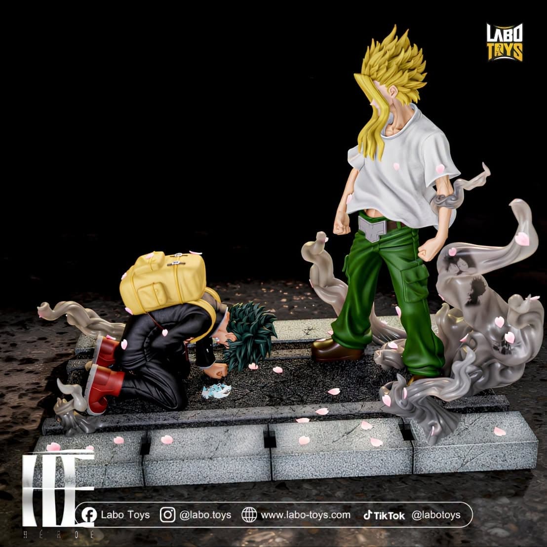 All Might & Izuku Midoriya | My Hero Academia | By Héroe Collectibles