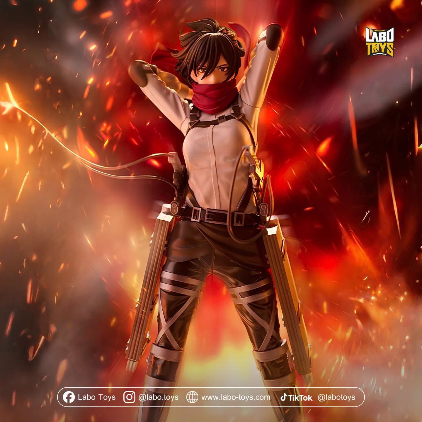 Mikasa Ackerman The Final Season Ver. | Attack on Titan | By Kotobukiya (Licensed)