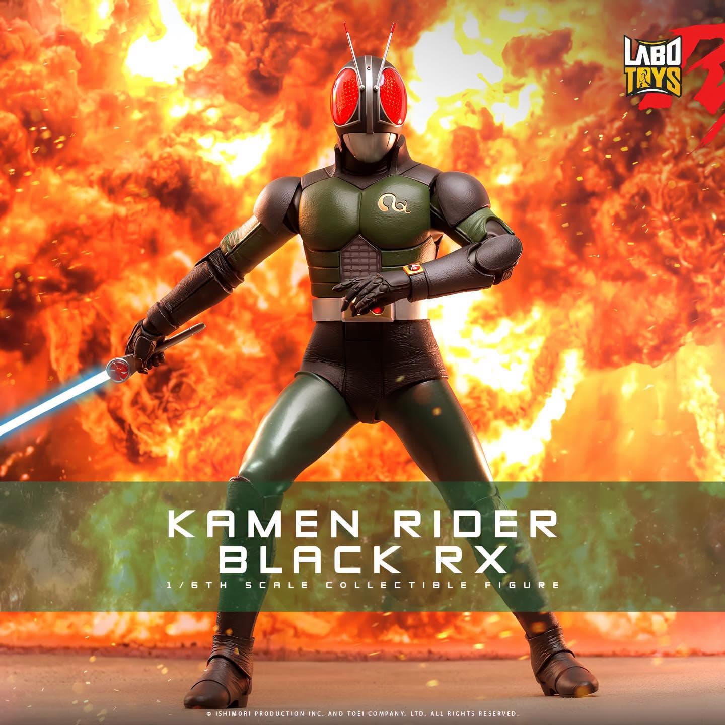 Kamen Rider Black RX – Kamen Rider Black RX 1/6th Scale Collectible Figure By Hot Toys
