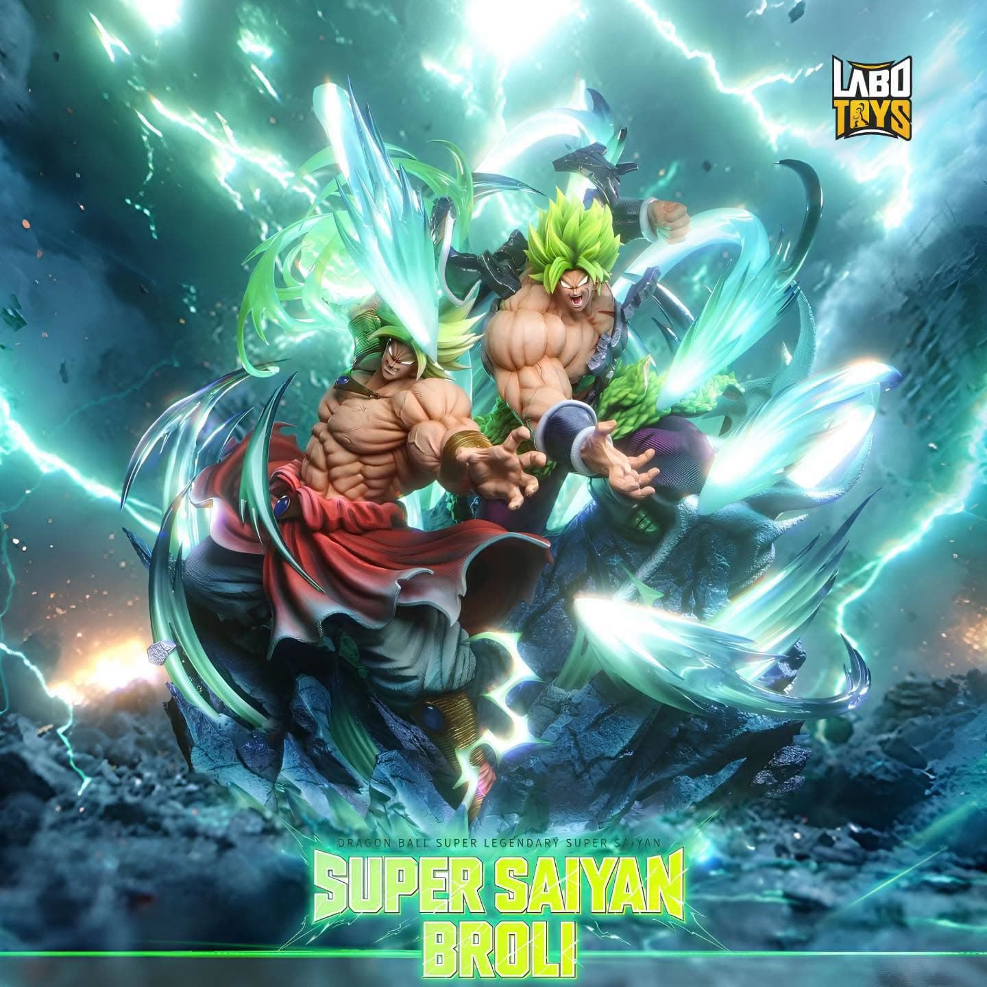 Dual Broly – New & Old Version | Dragon Ball By YiShou Studio
