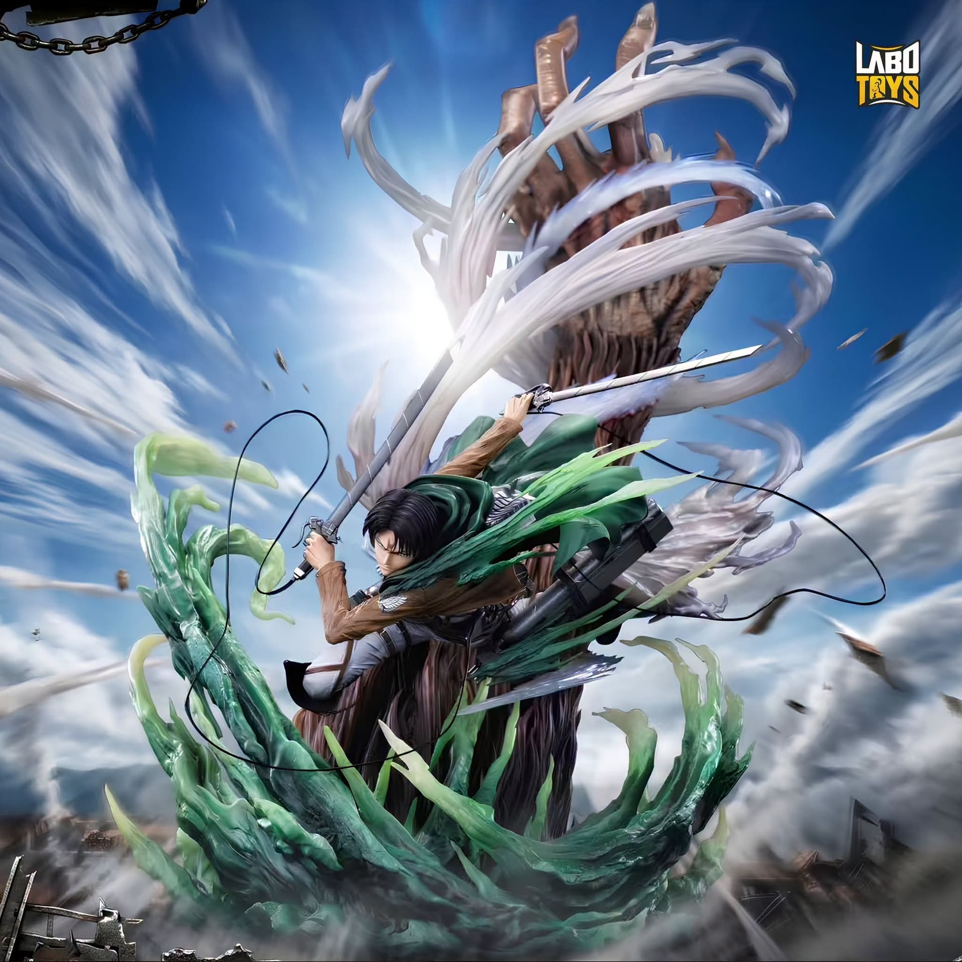 Levi Ackerman – Attack on Titan Season 3 1/6 (Licensed) By Three Artisan Studio