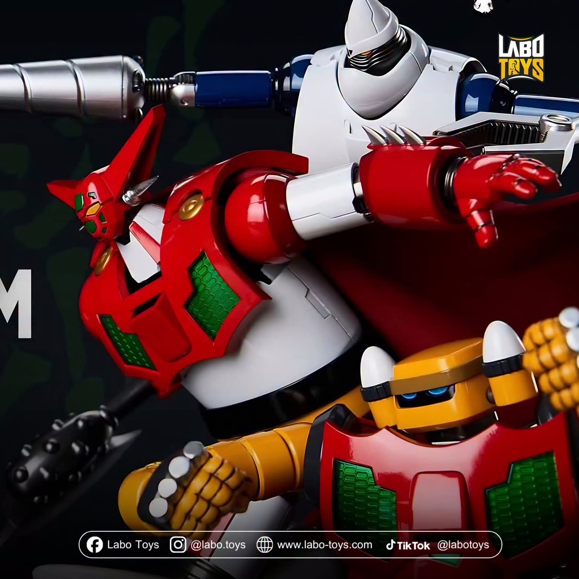Getter Team Metal Build | Getter Robo | CCS Toys (Licensed)