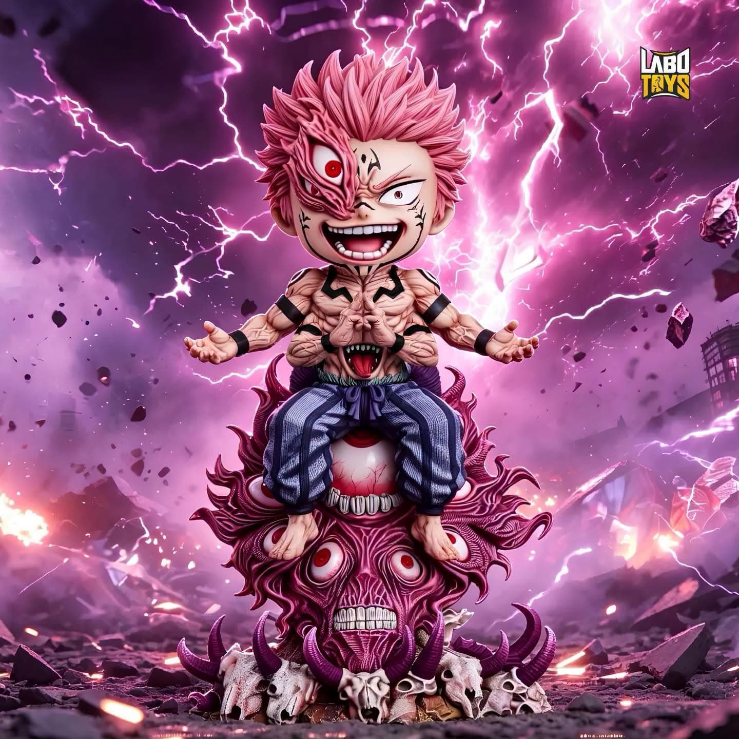Ryomen Sukuna & Yuta Okkotsu | Jujutsu Kaisen | SOQ Studio