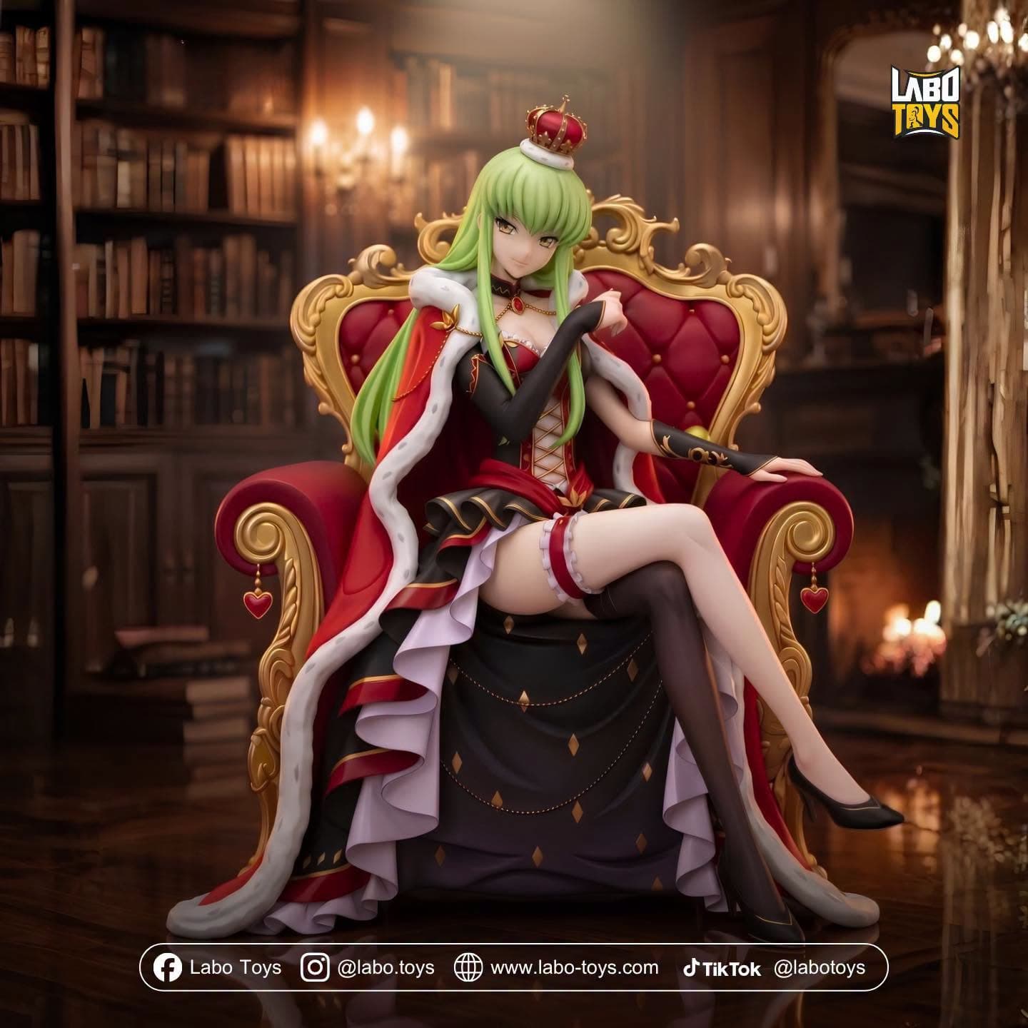 C.C. Throne Ver. | Code Geass By Milk Candy Studio