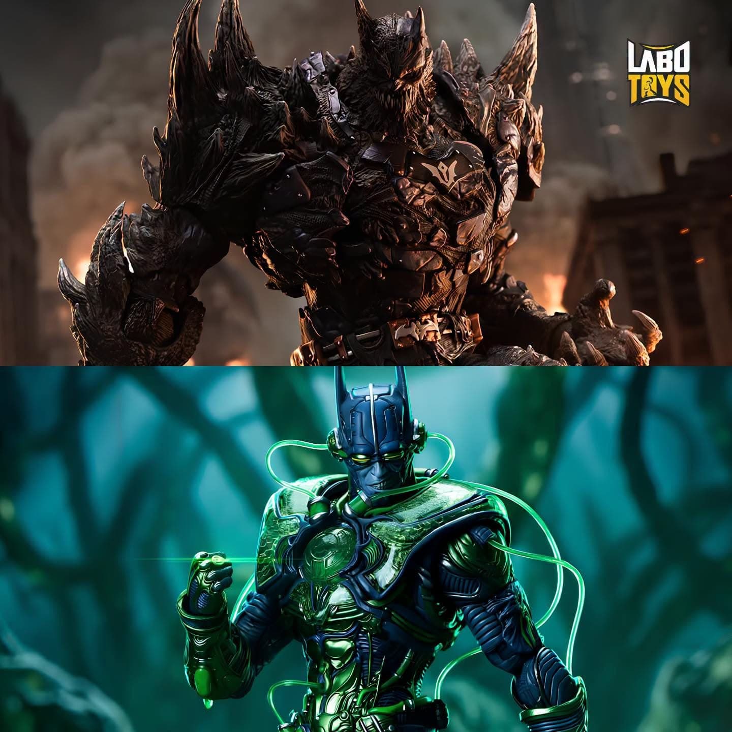 Batman The Dawnbreaker & Batman The Devastator | Dark Knights: Metal | Queen Studios (InArt)