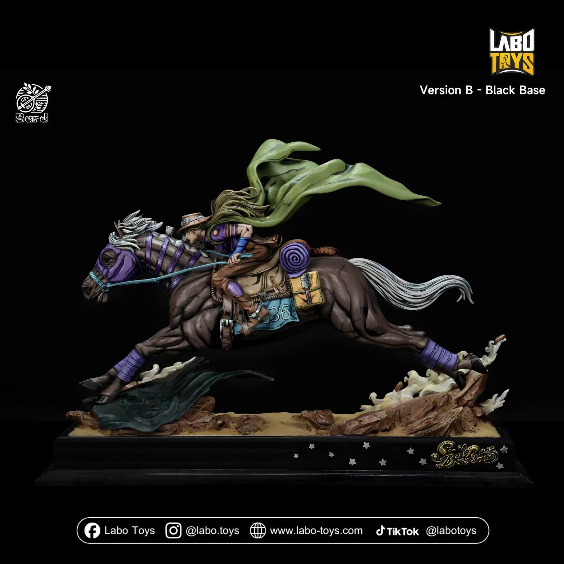 Gyro Zeppeli | JoJo’s Bizarre Adventure: Steel Ball Run | By Bard Studio
