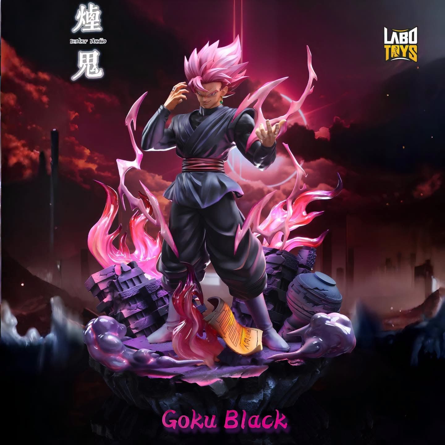 Goku Black Super Saiyan Rose By Smoker & Momohime