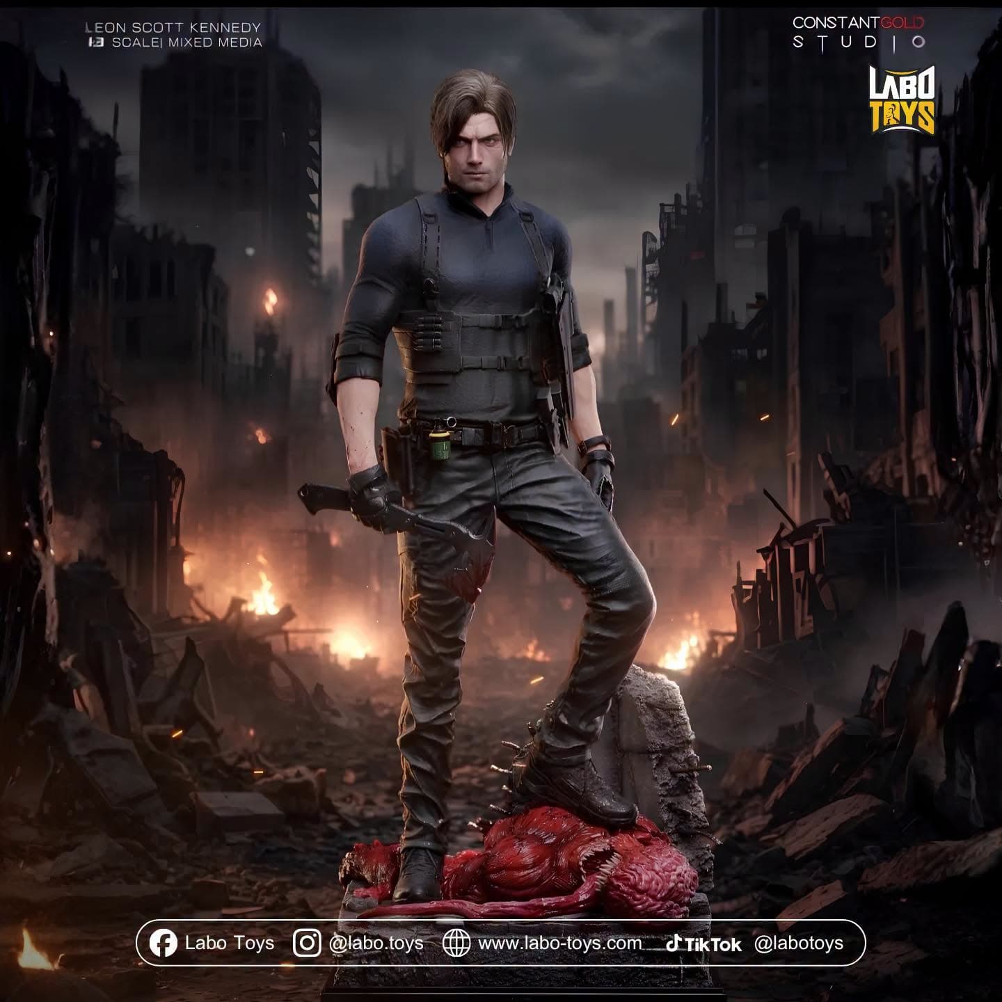 Leon S. Kennedy | Resident Evil | By Constant Gold Studio