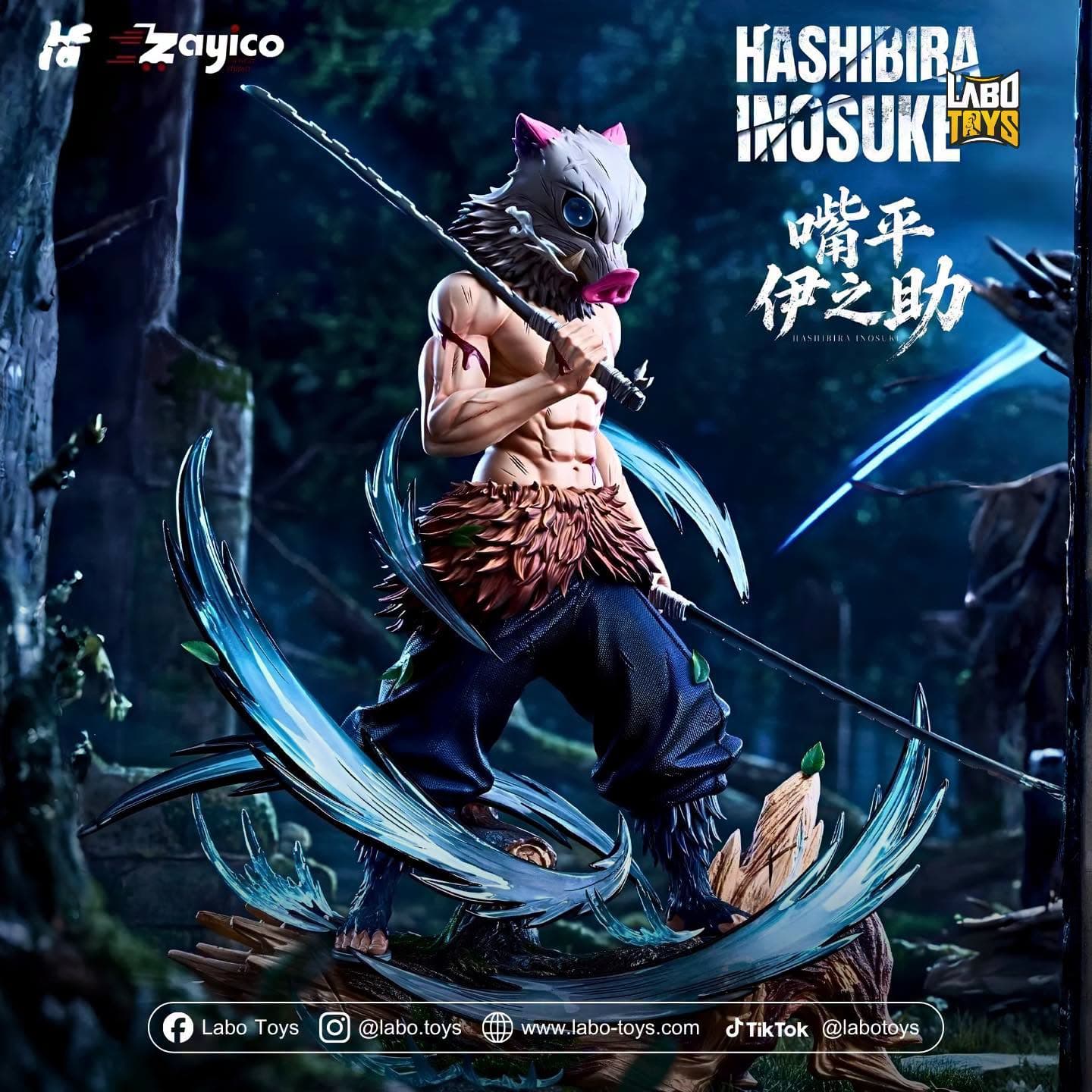 Hashibira Inosuke | Demon Slayer | Zayico Studio