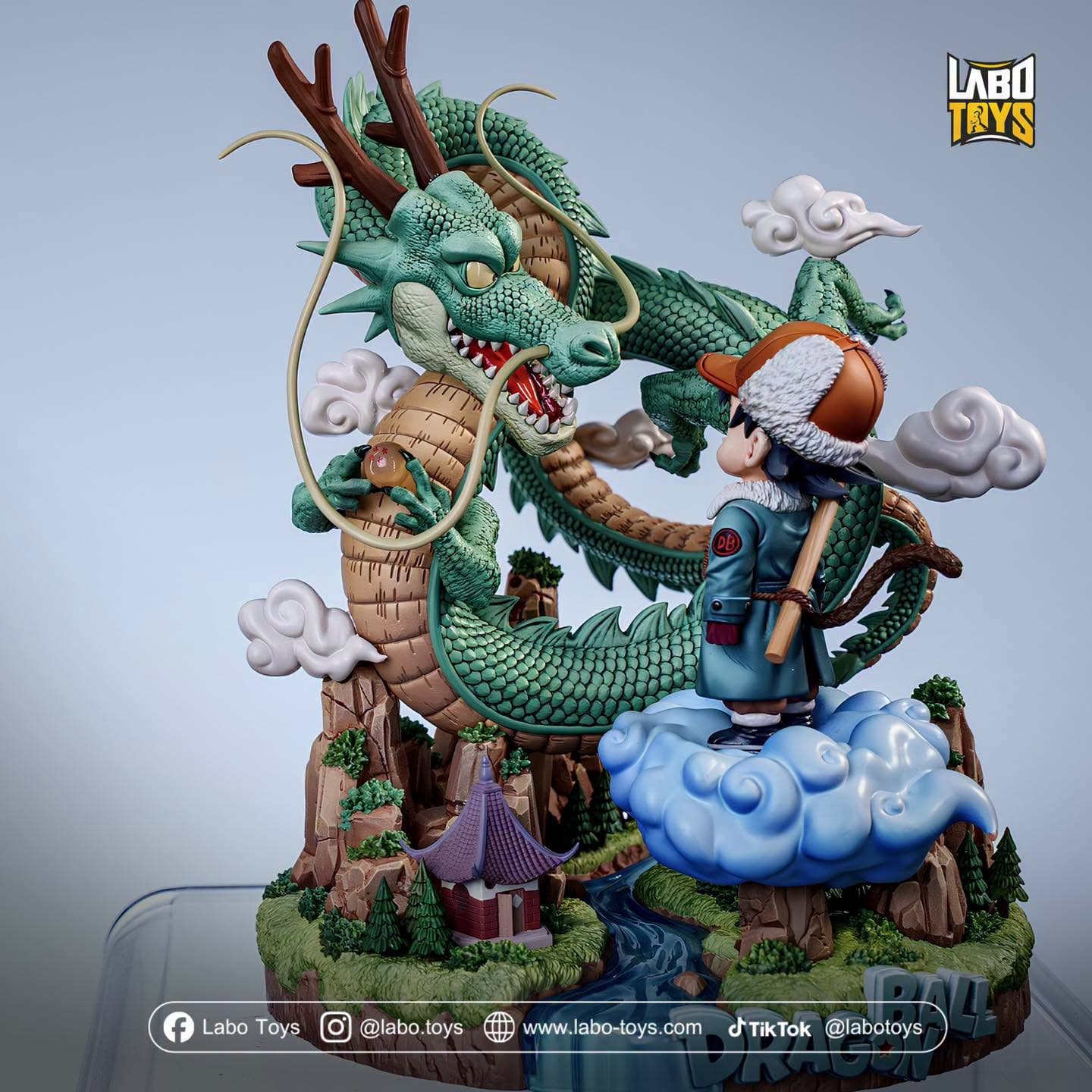 Son Goku & Shenron | Dragon Ball | By SO-Studio