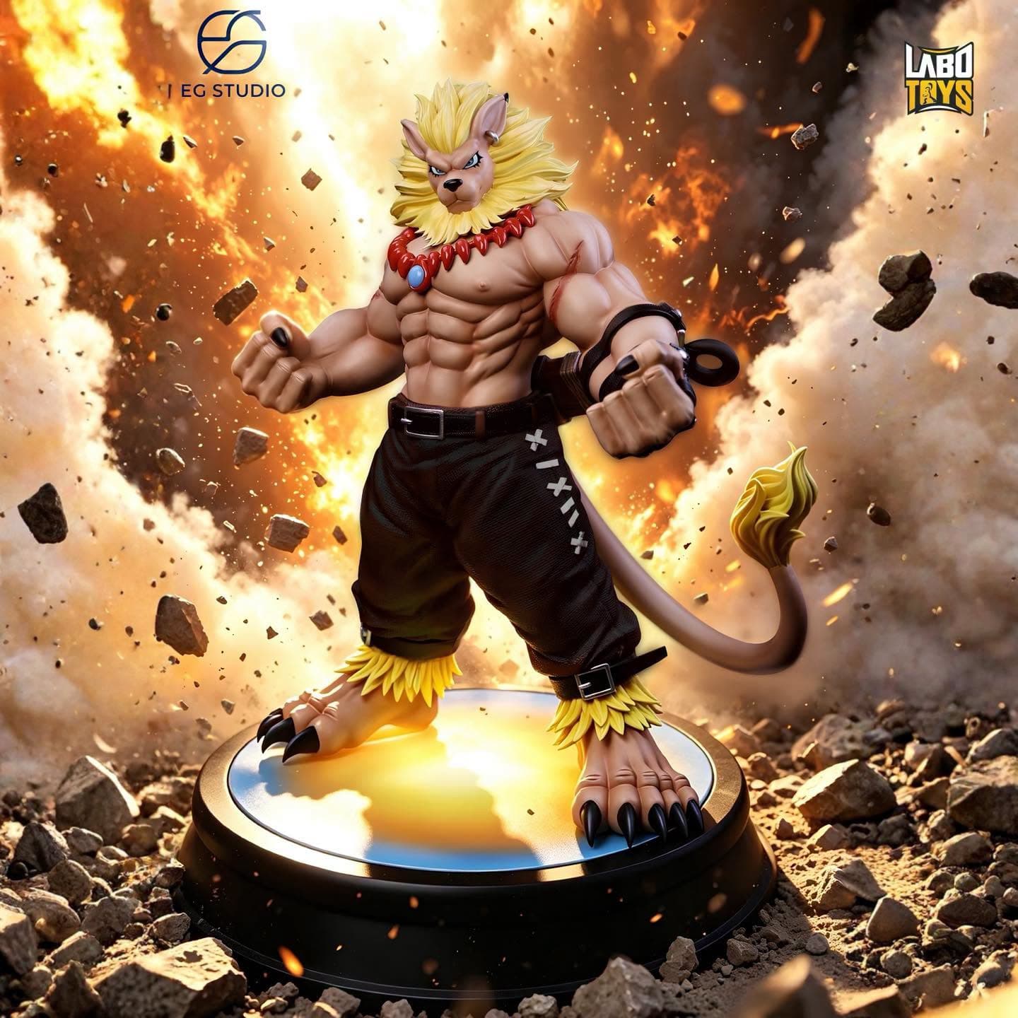 Leomon 1/6 Scale | Digimon By EG Studio