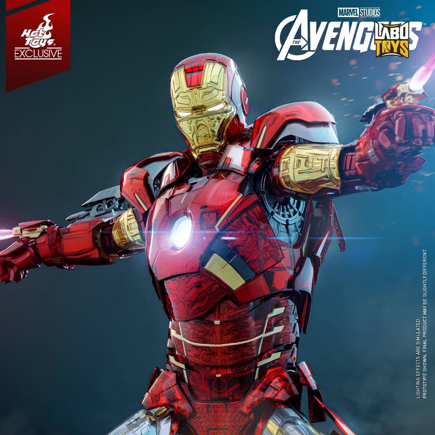 Iron Man Mark VII | Exo-Chrome Clear Version By Hot Toys