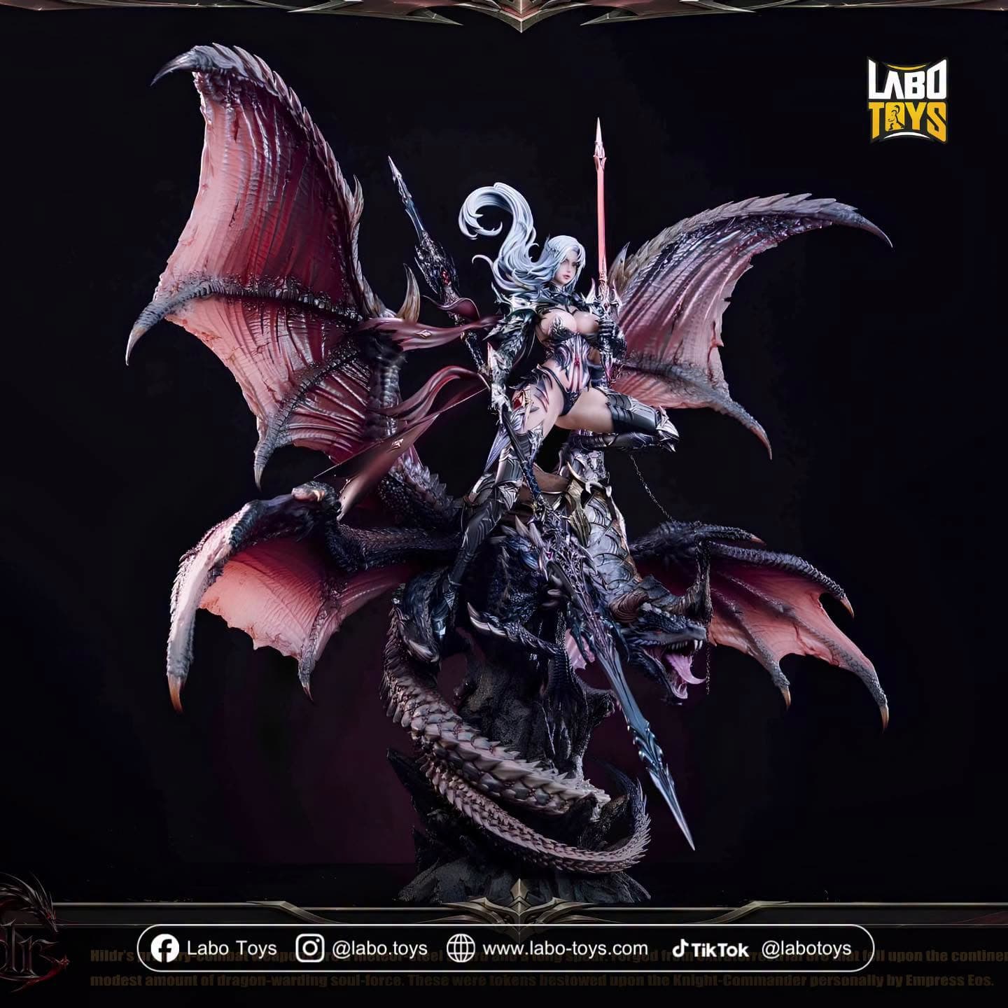 Dragon Knight Hildr | Dragon Taming Series | JuHun Create