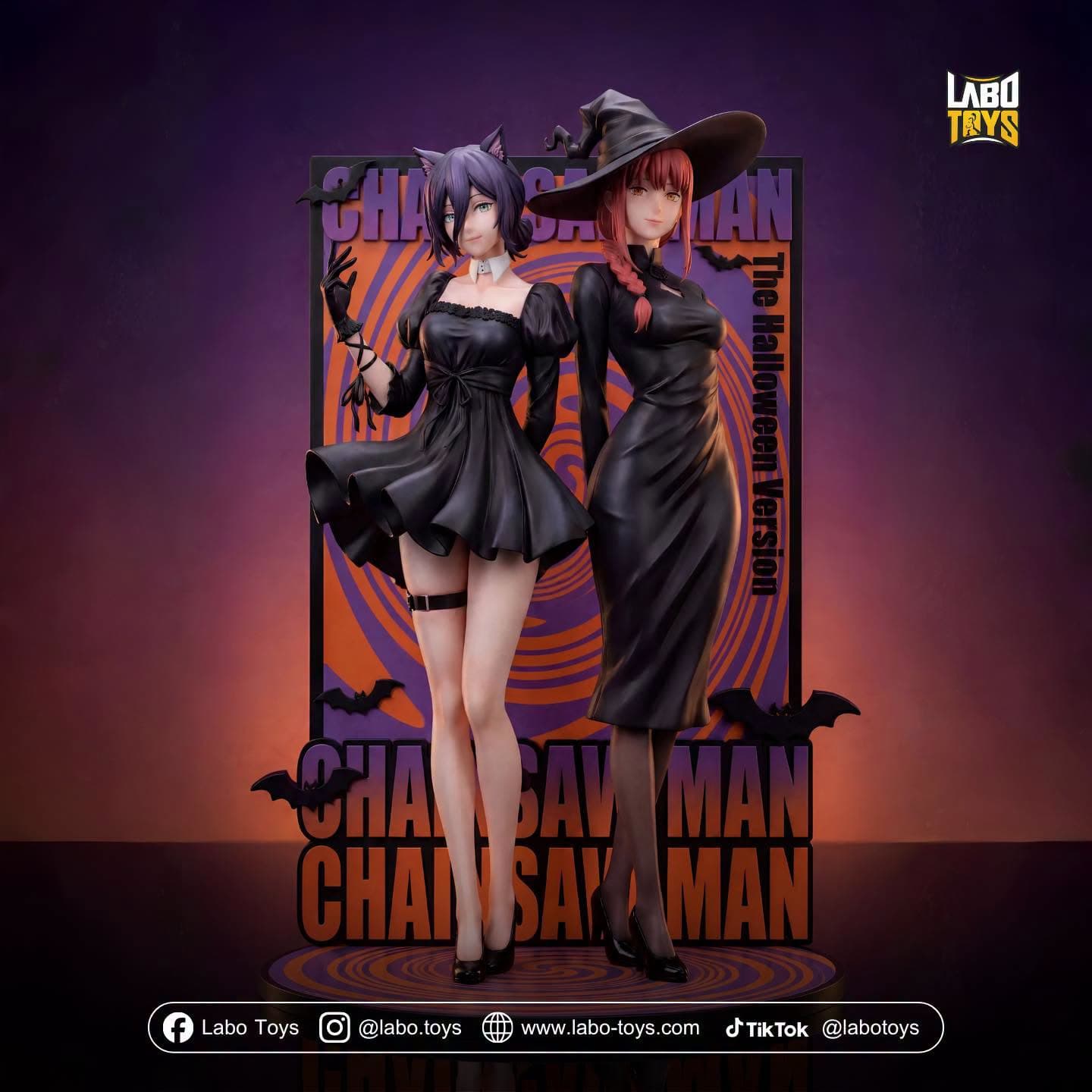 ‘Makima × Reze’ Halloween Limited Double Set | Chainsaw Man By EVA Studio
